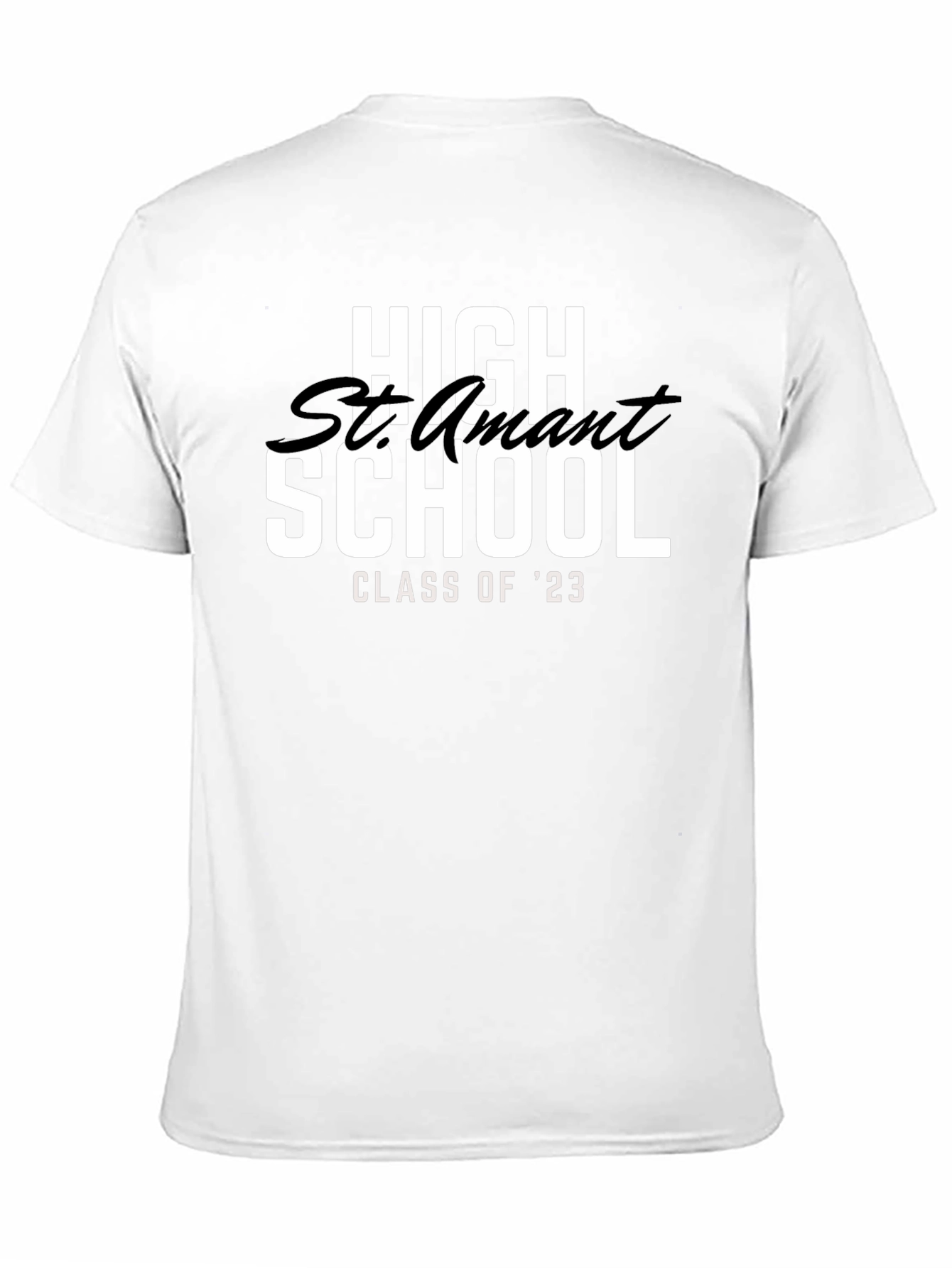 St. Amant High School Class of 23 Black T-Shirt