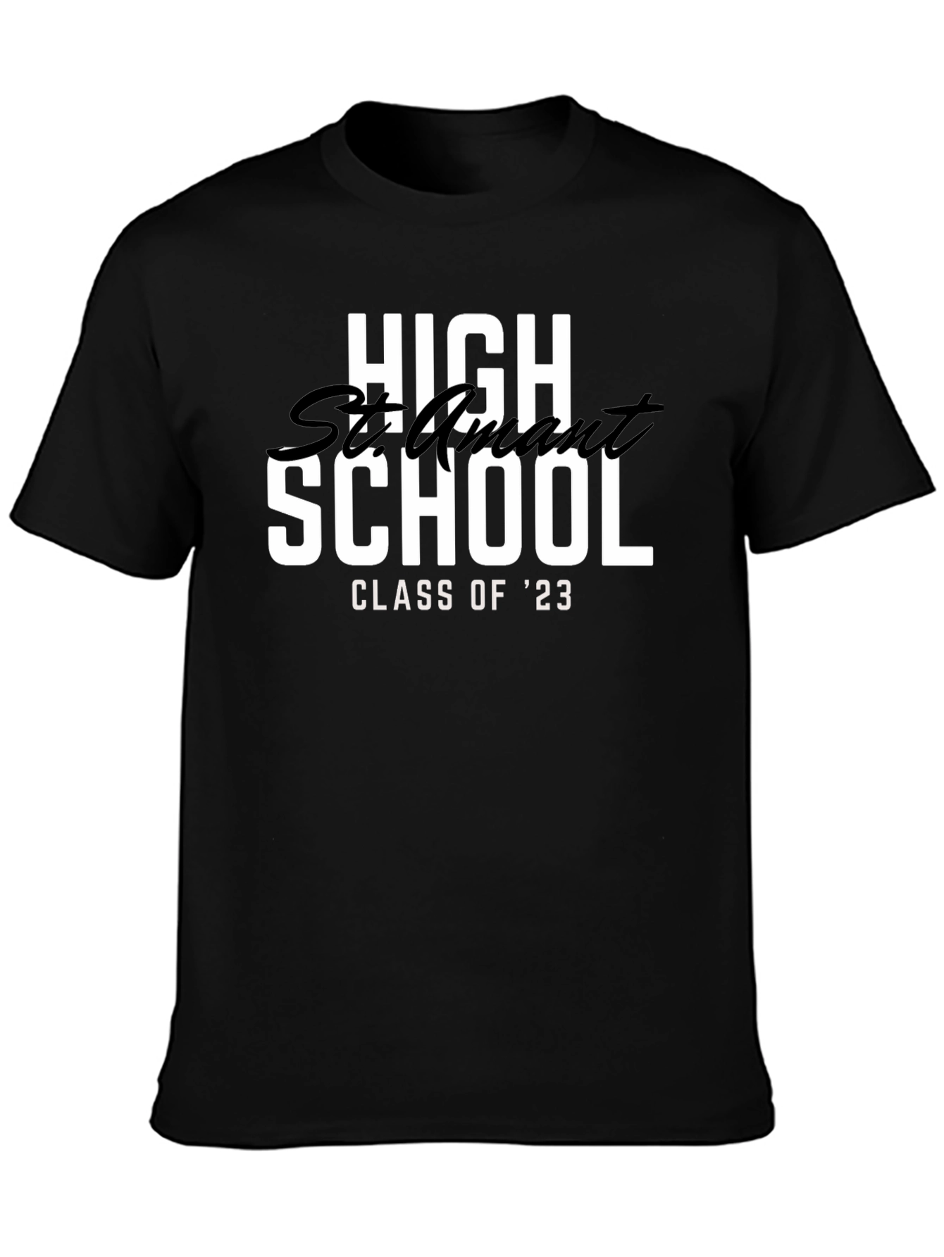 St. Amant High School Class of 23 Black T-Shirt
