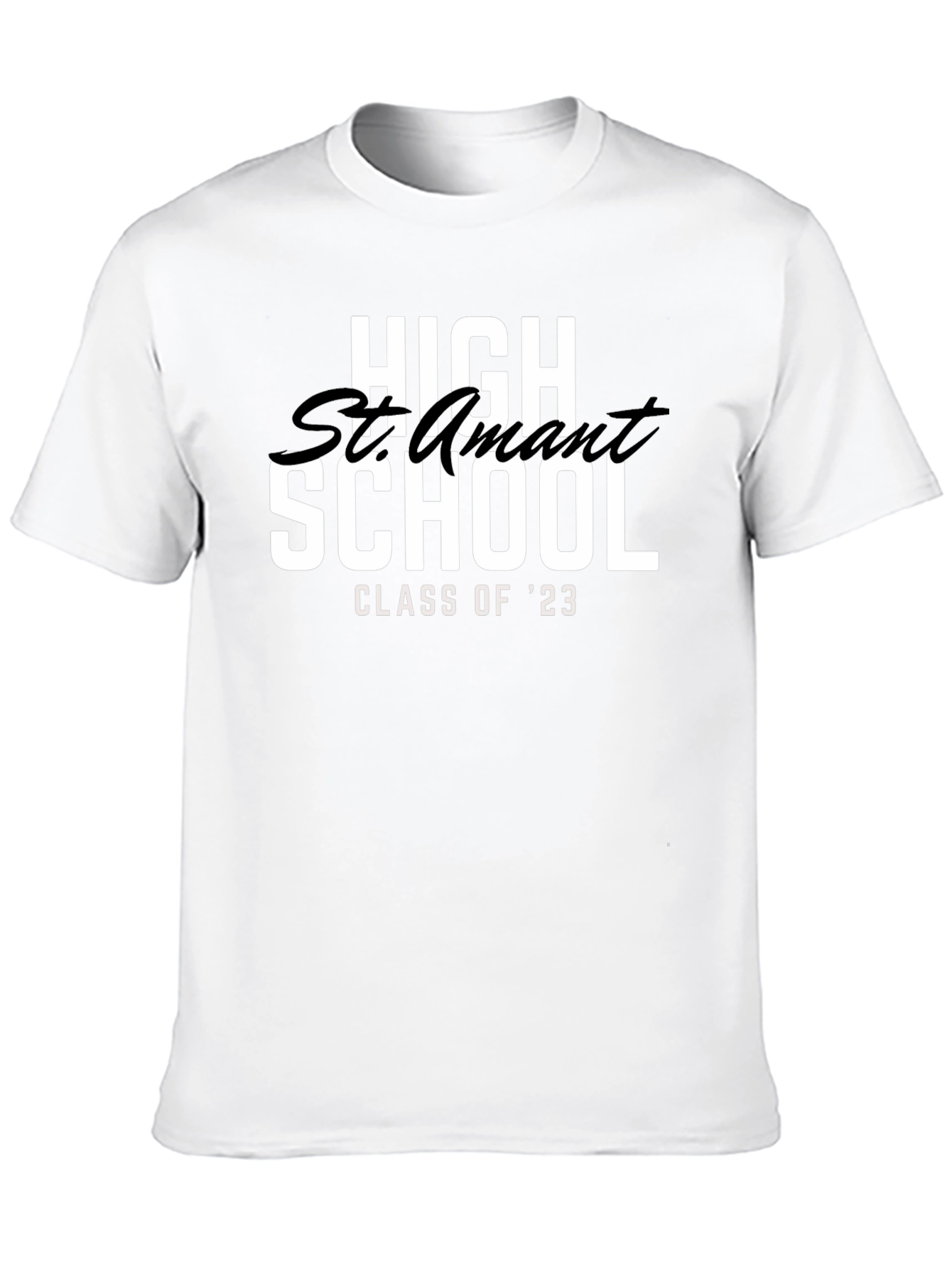 St. Amant High School Class of 23 Black T-Shirt