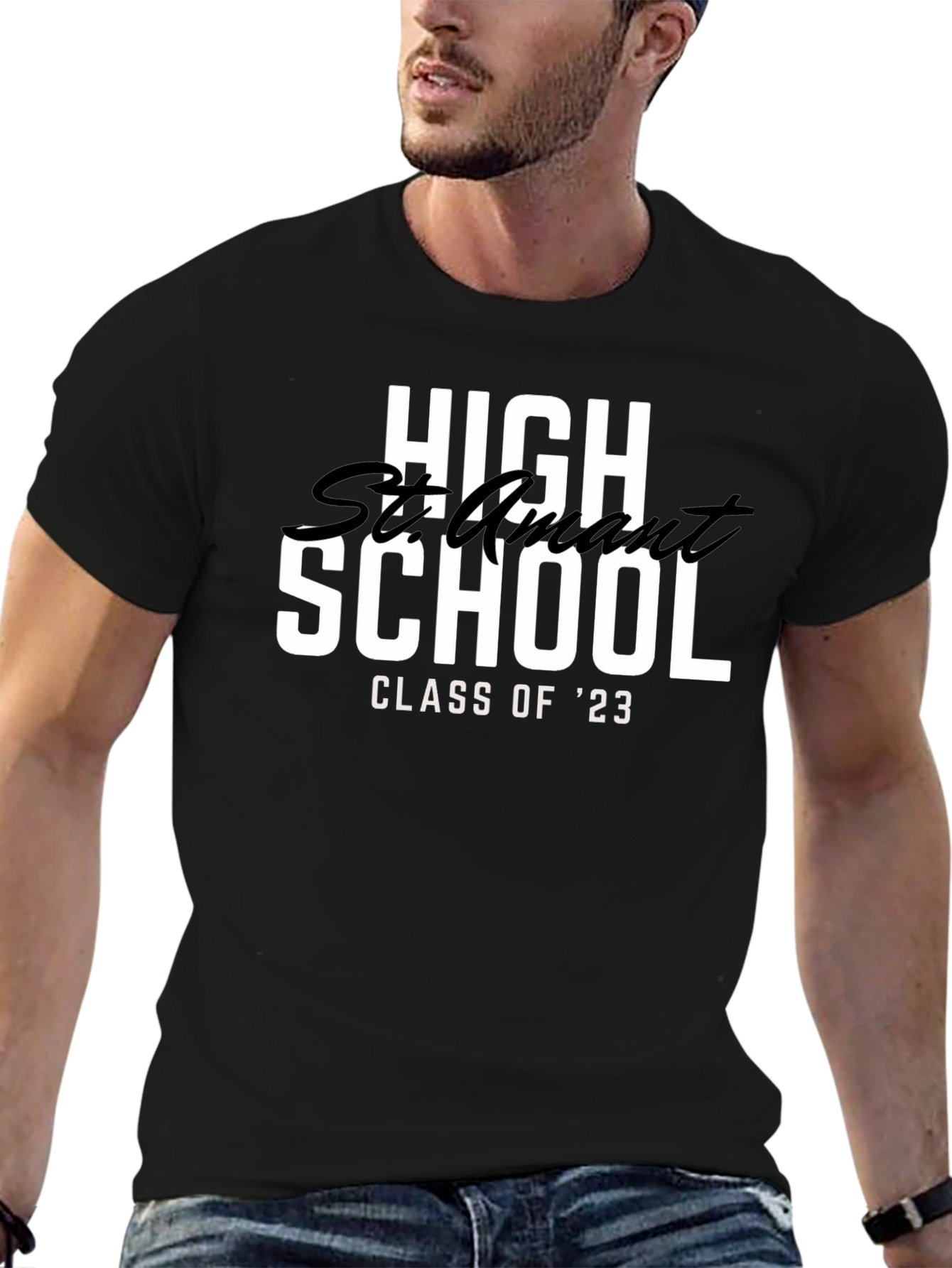 St. Amant High School Class of 23 Black T-Shirt