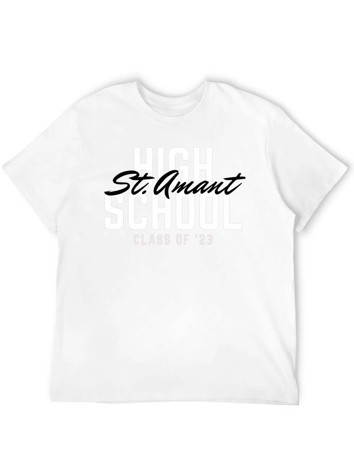 St. Amant High School Class of 23 Black T-Shirt