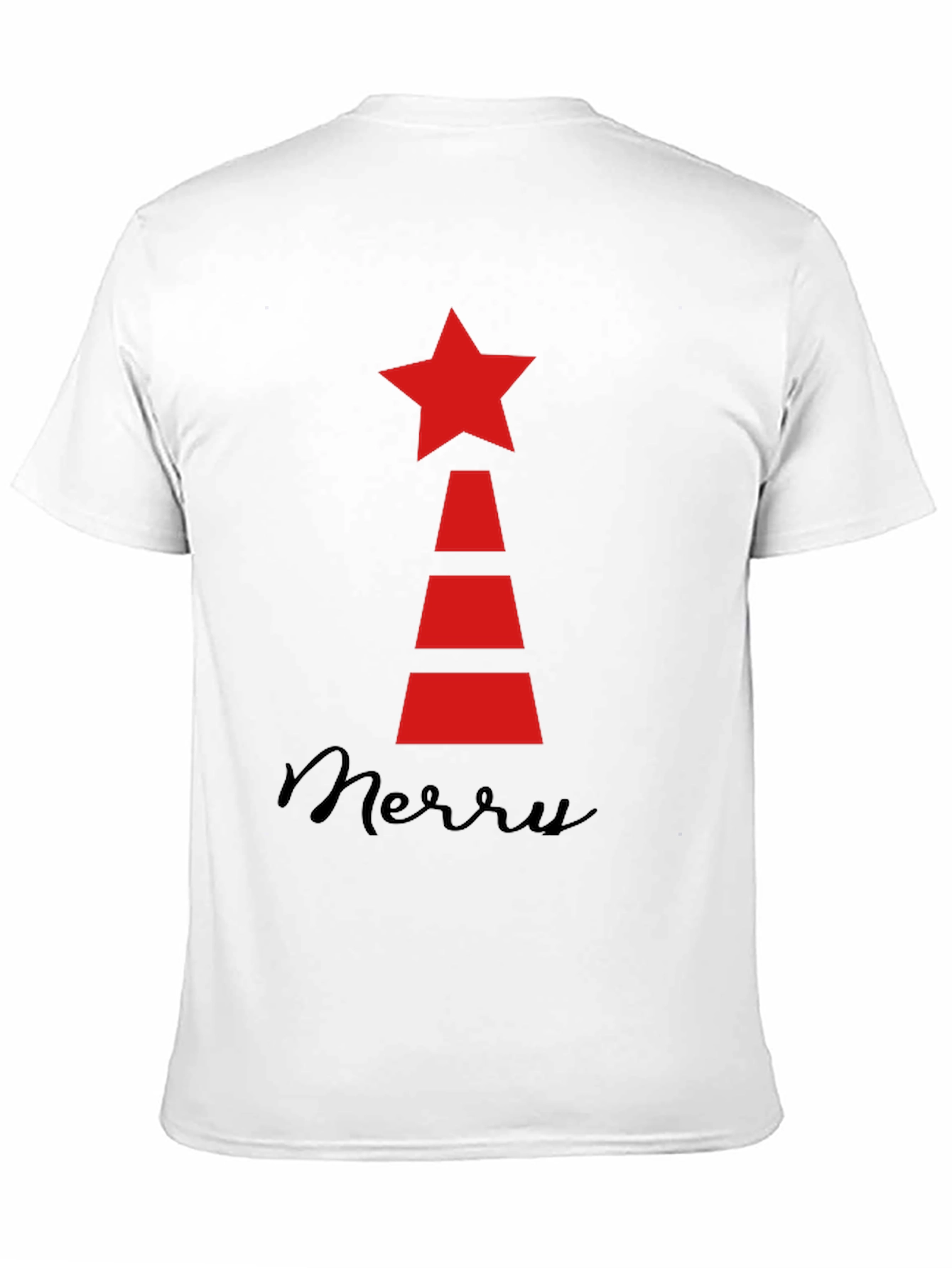 Festive Holiday Star Tree T-Shirt