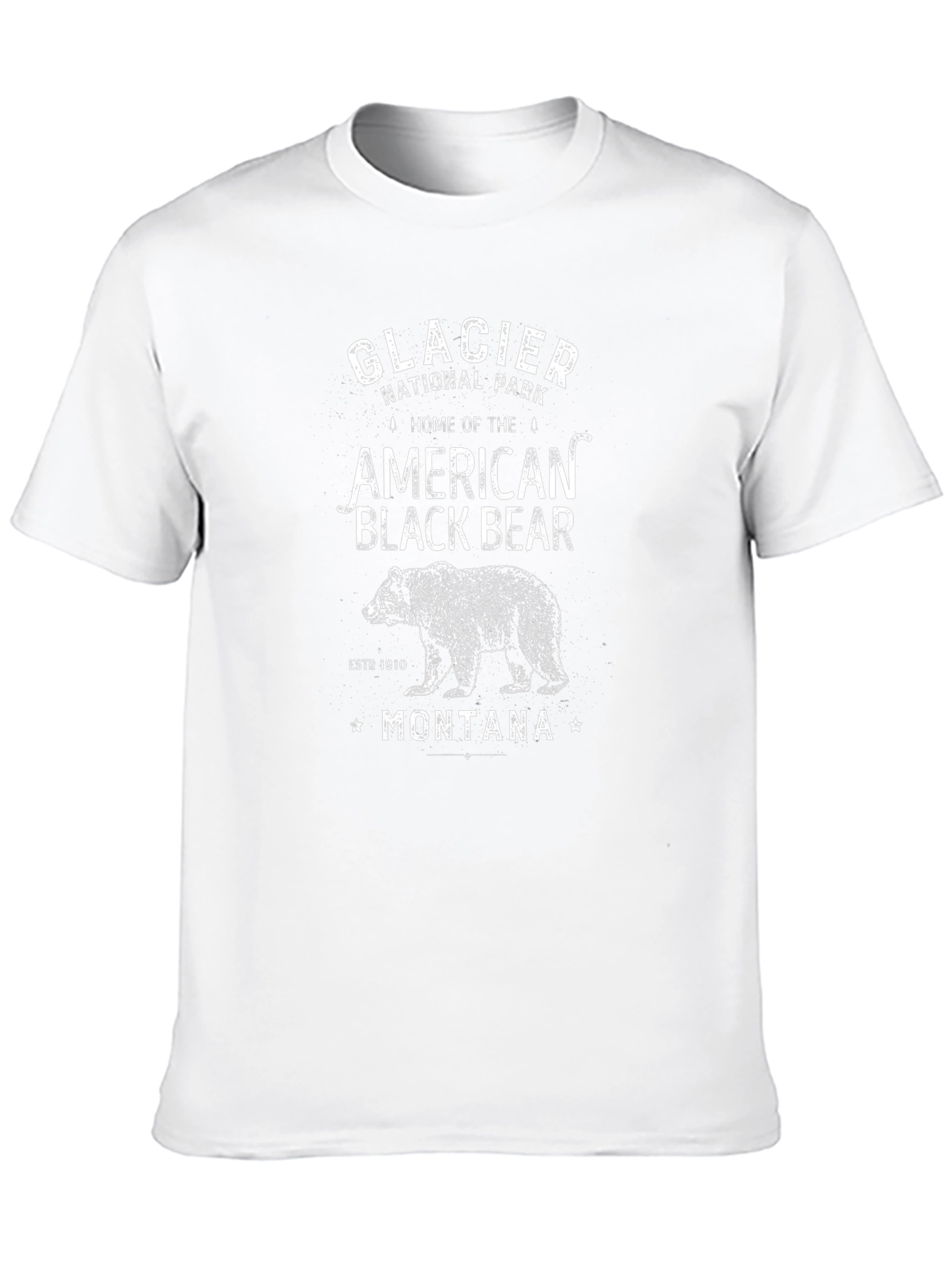Glacier National Park Black Bear T-Shirt