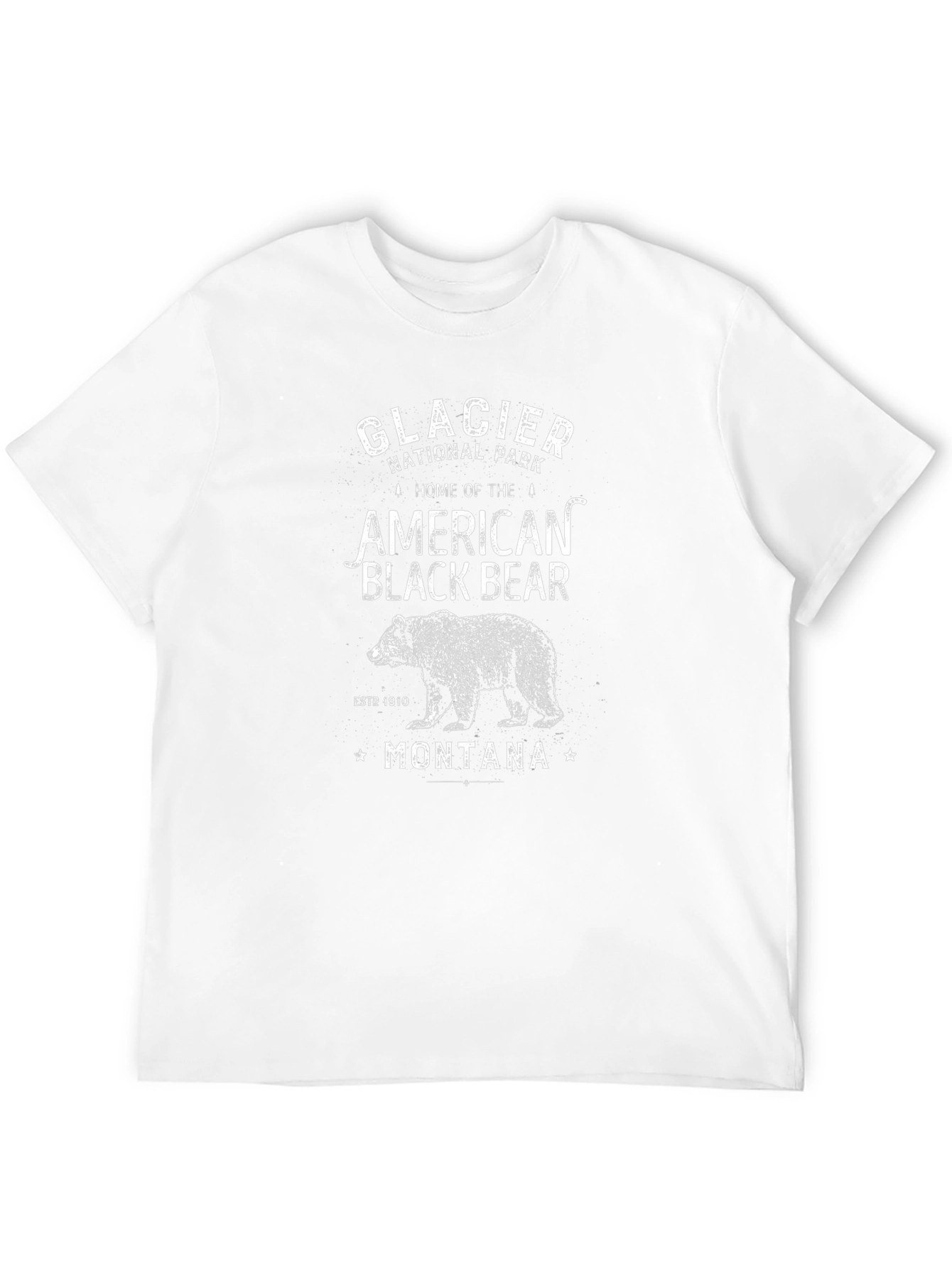 Glacier National Park Black Bear T-Shirt