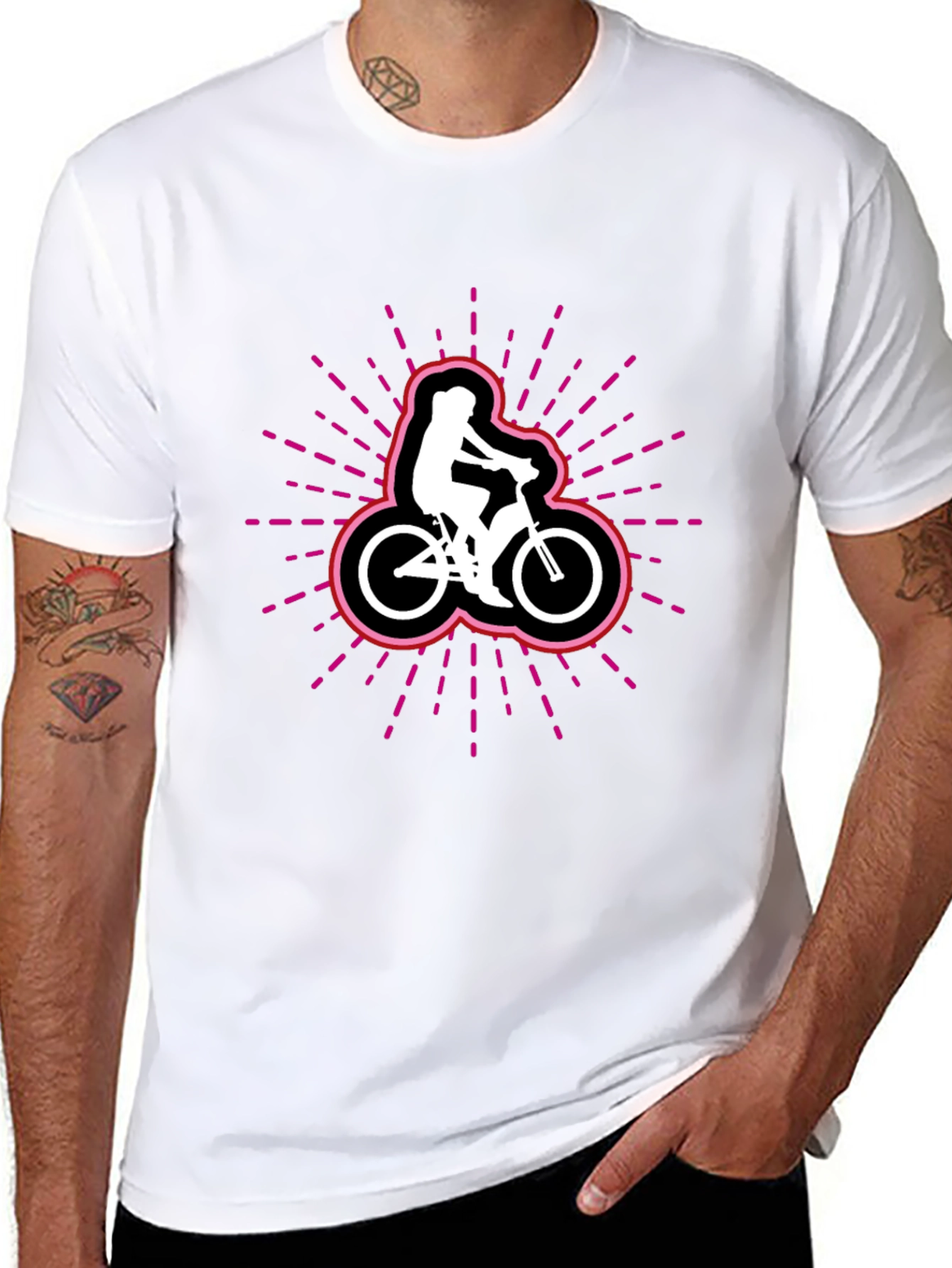 Mountain Bike Graphic Tee - Ride in Style