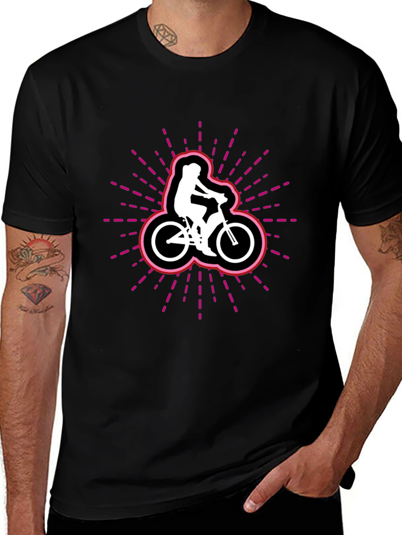 Mountain Bike Graphic Tee - Ride in Style