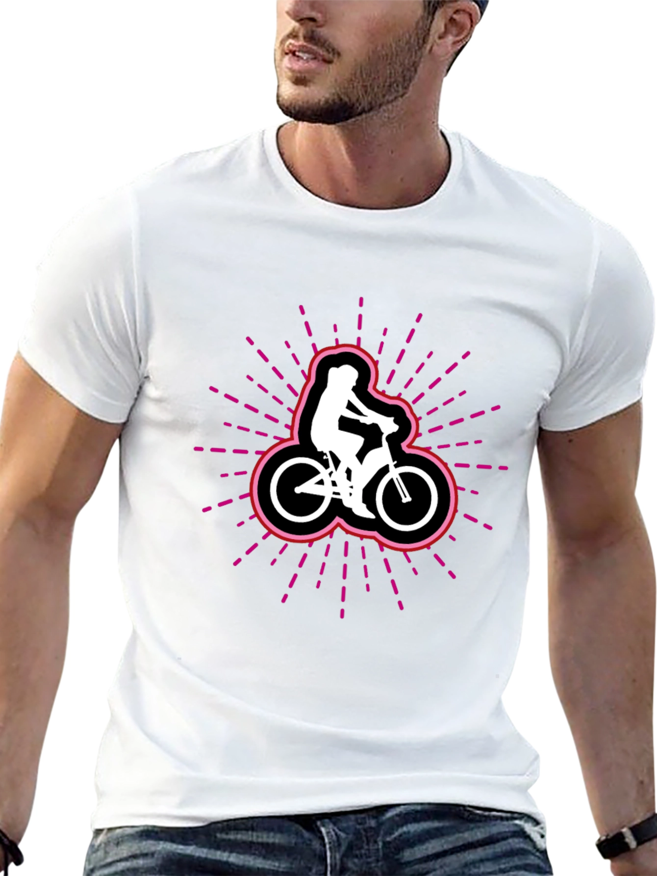 Mountain Bike Graphic Tee - Ride in Style