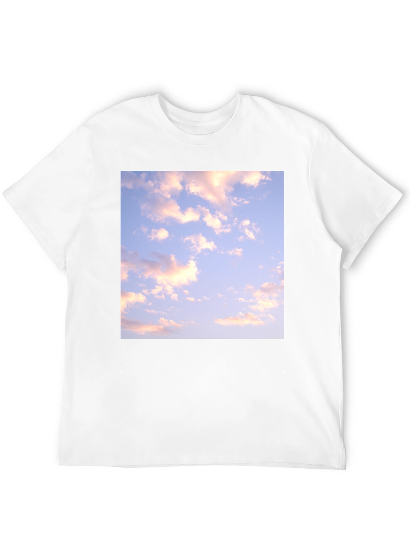 Cloudscape Graphic Tee - Black Cotton Blend
