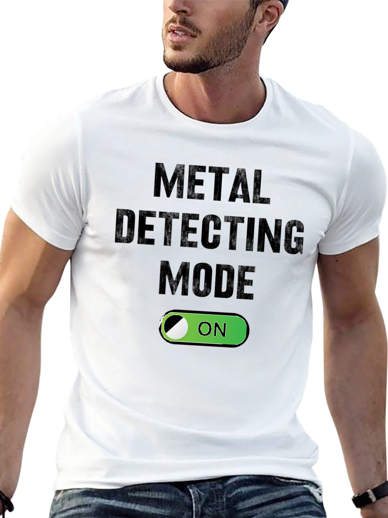 Metal Detecting Mode On T-Shirt
