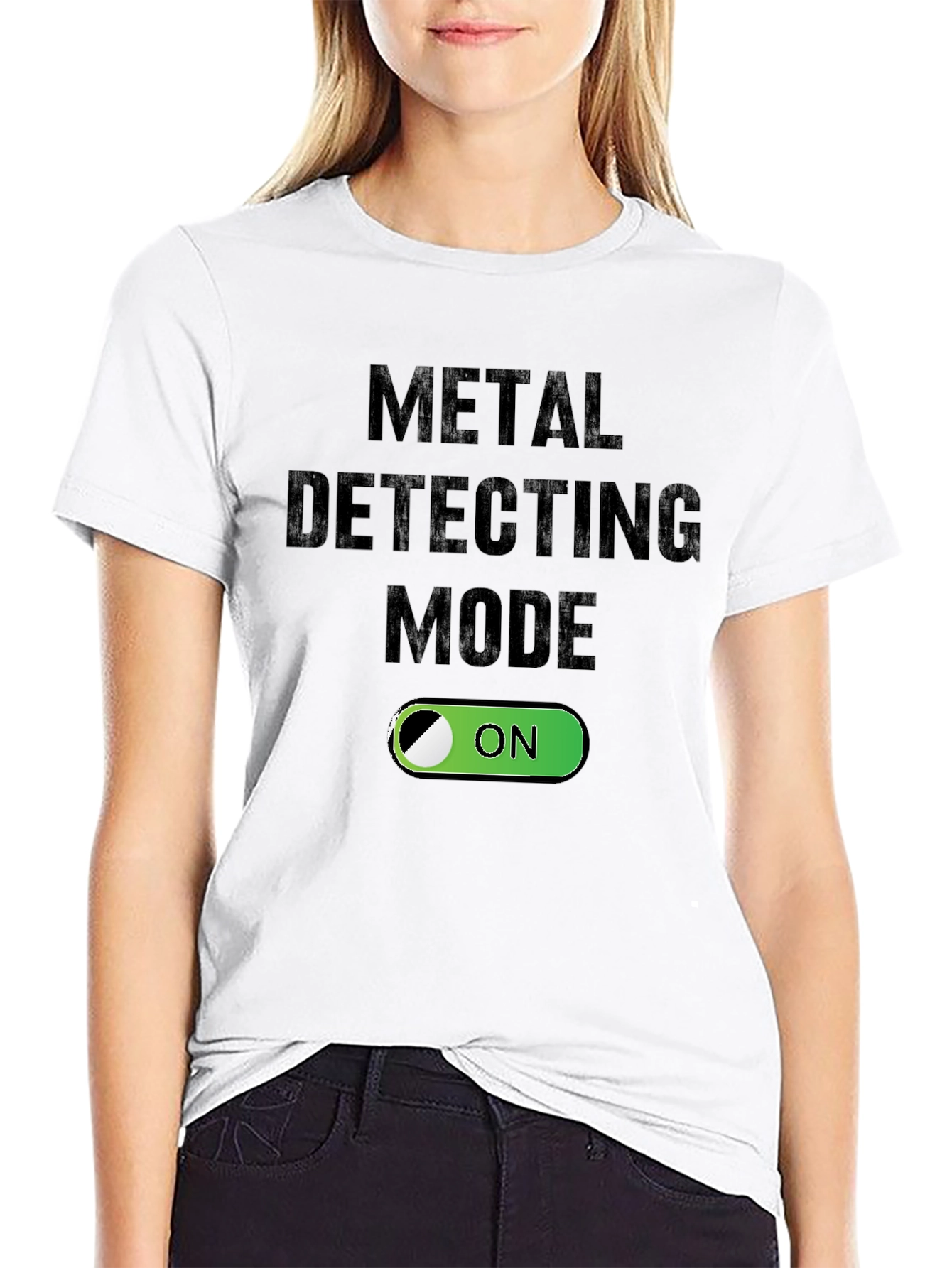 Metal Detecting Mode On T-Shirt