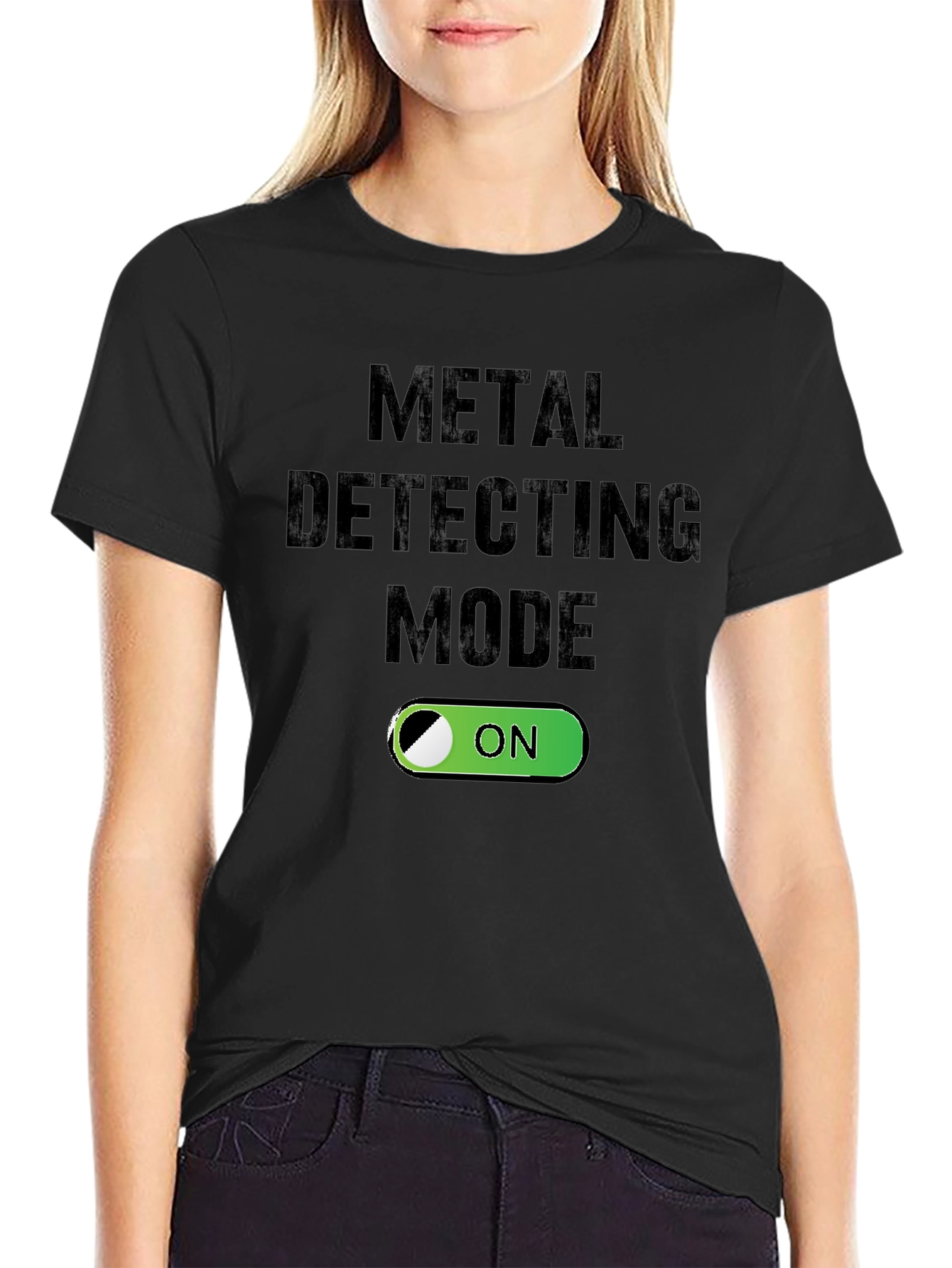 Metal Detecting Mode On T-Shirt