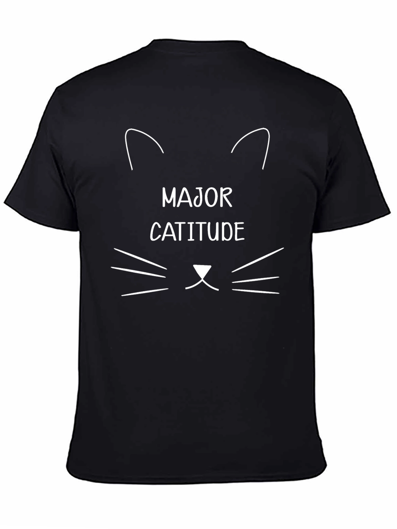Major Catitude Tee - Funny Cat Lover Shirt