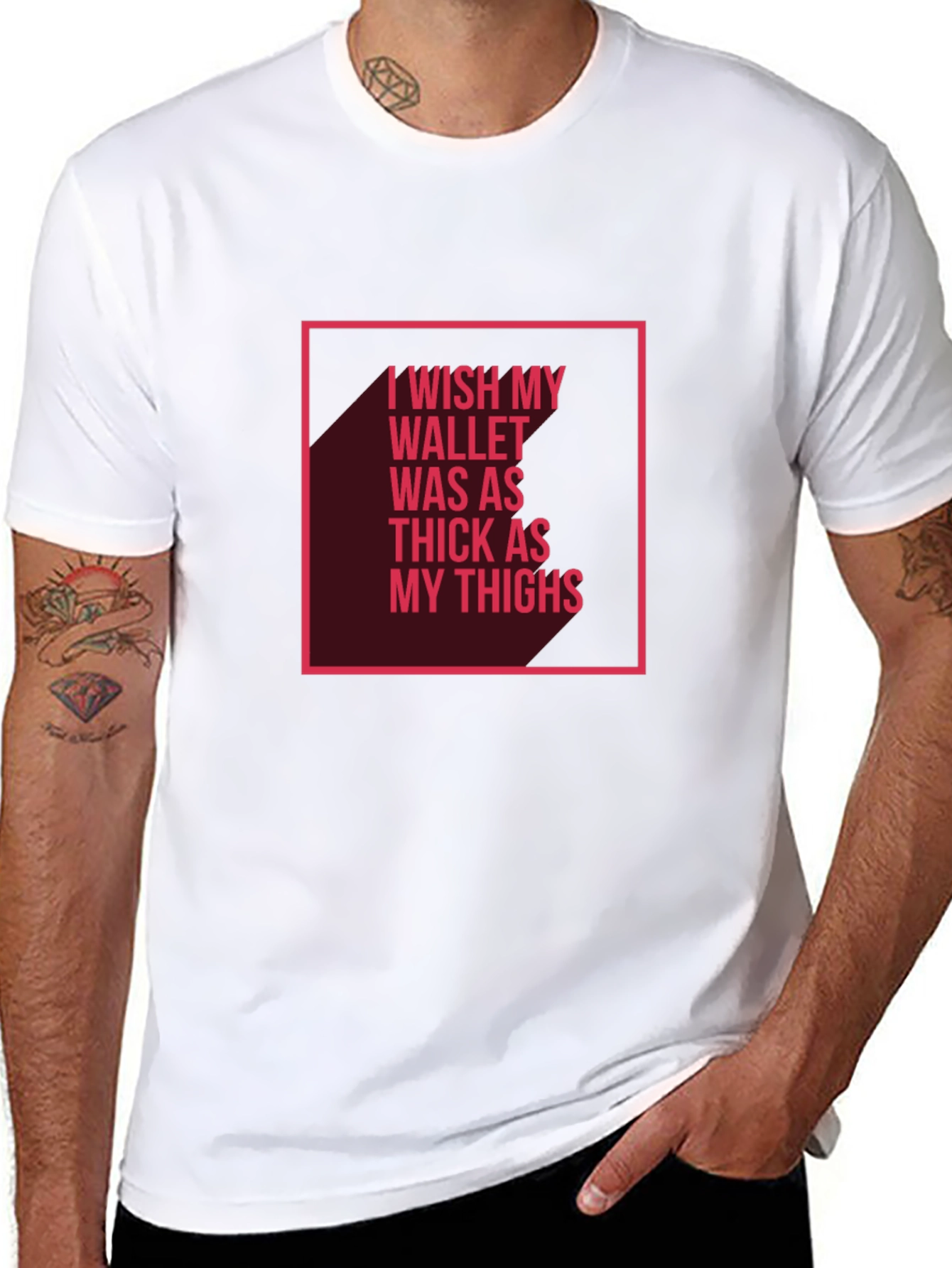 Wish My Wallet Was as Thick T-Shirt