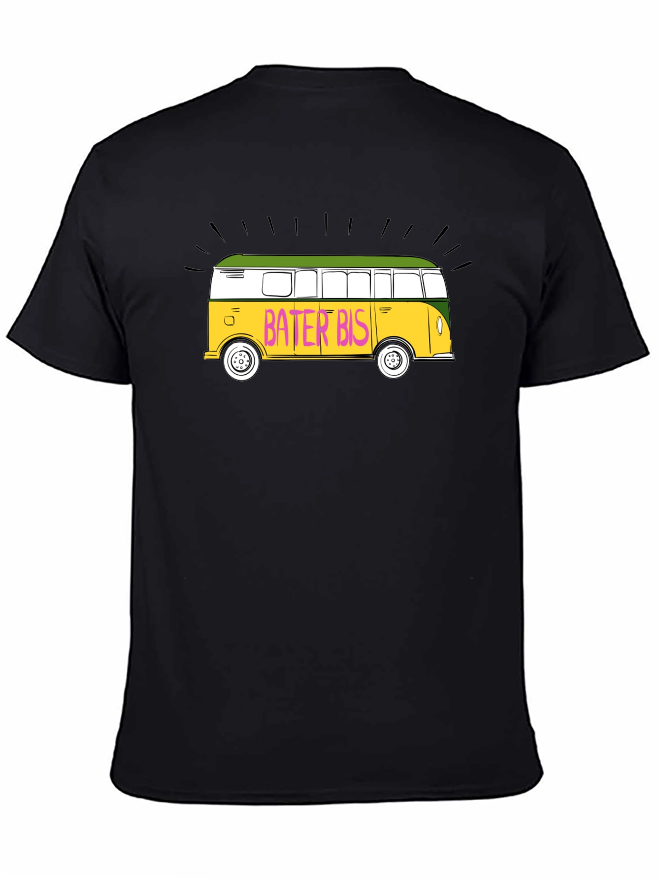 Bater Bis Graphic T-Shirt - Retro Bus Design