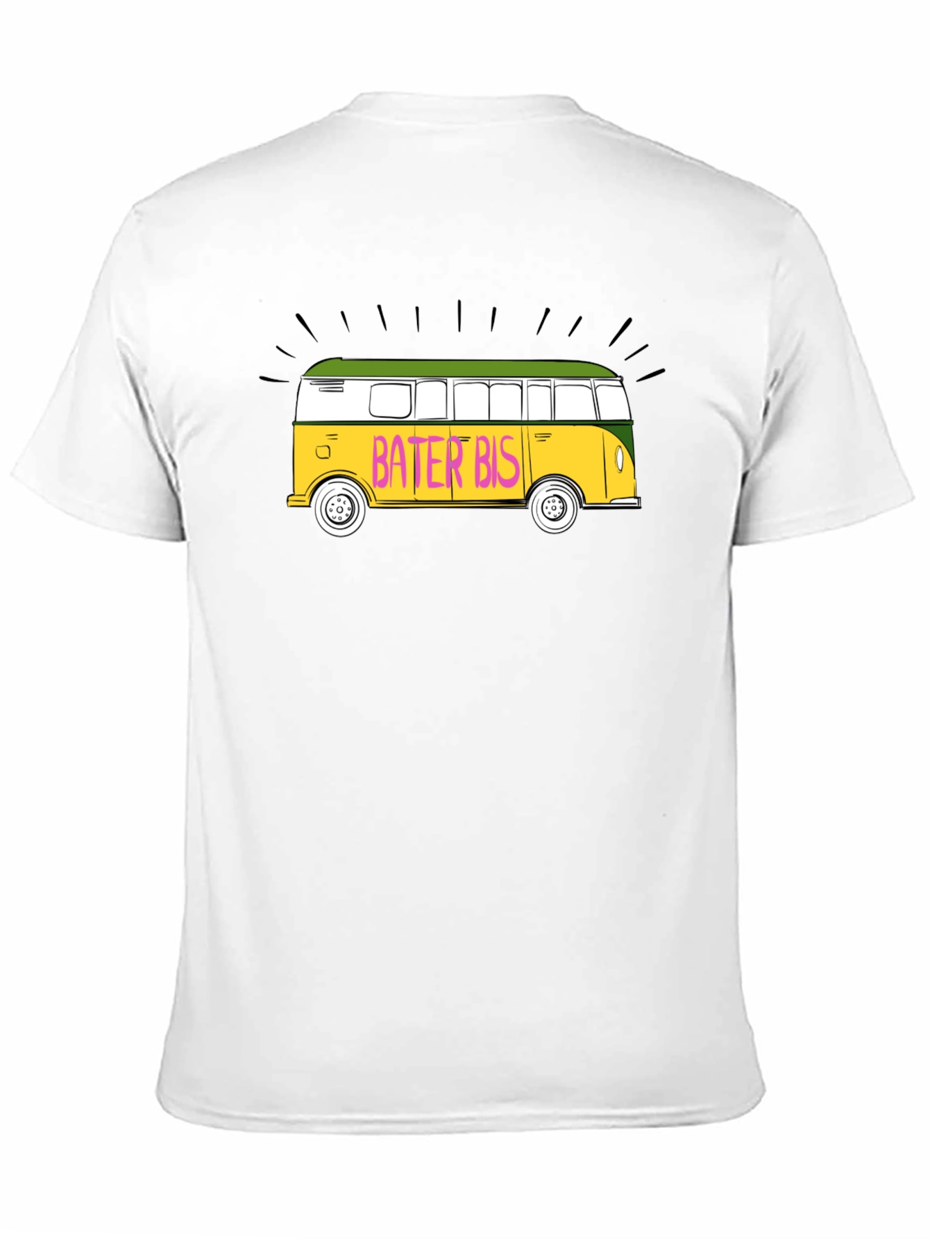 Bater Bis Graphic T-Shirt - Retro Bus Design