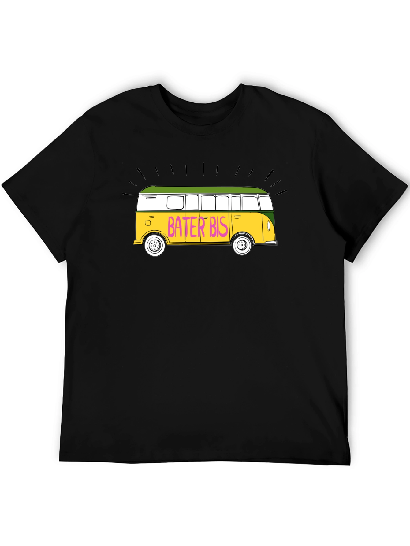 Bater Bis Graphic T-Shirt - Retro Bus Design
