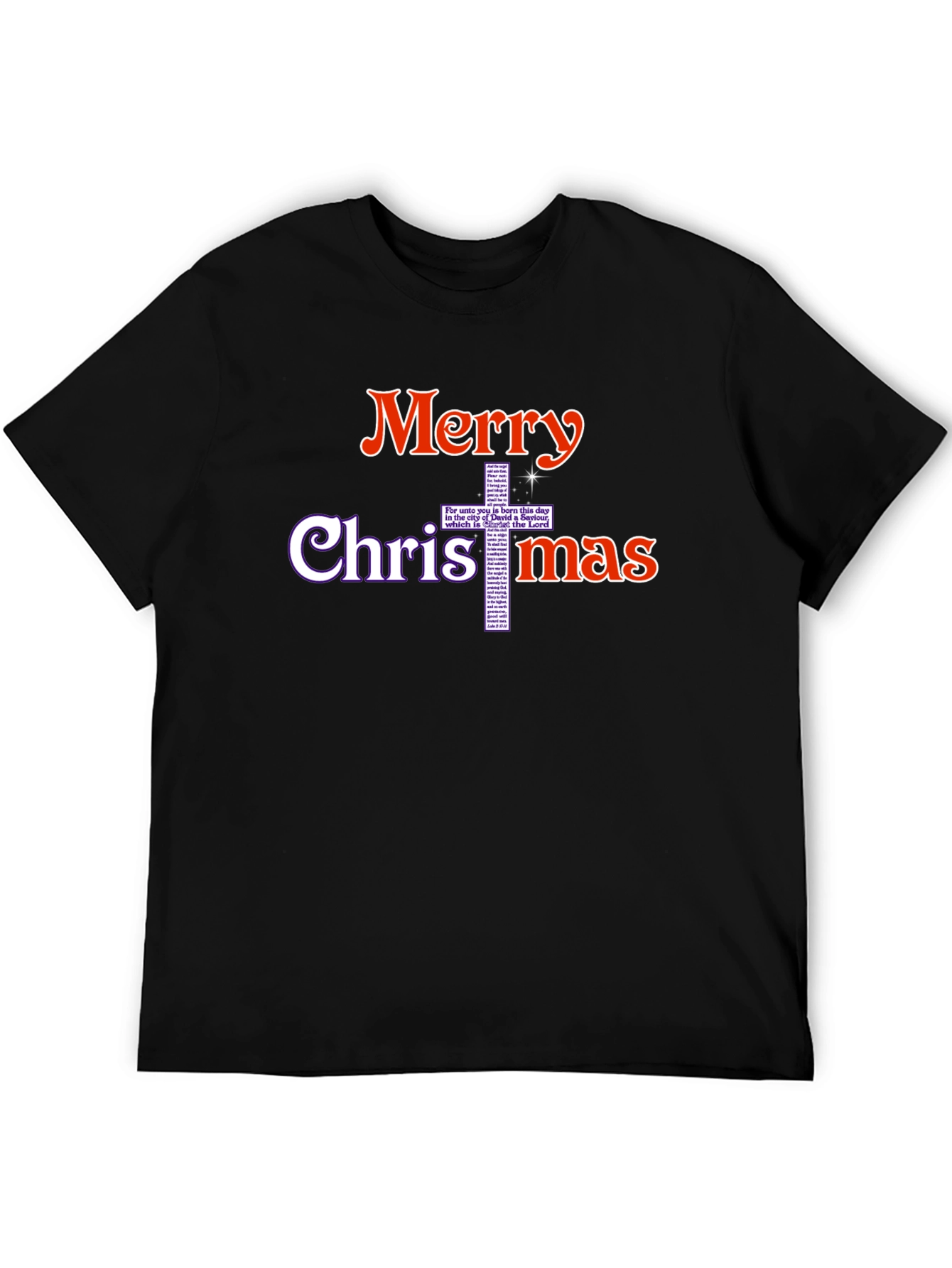 Merry Christmas Christian Graphic T-Shirt