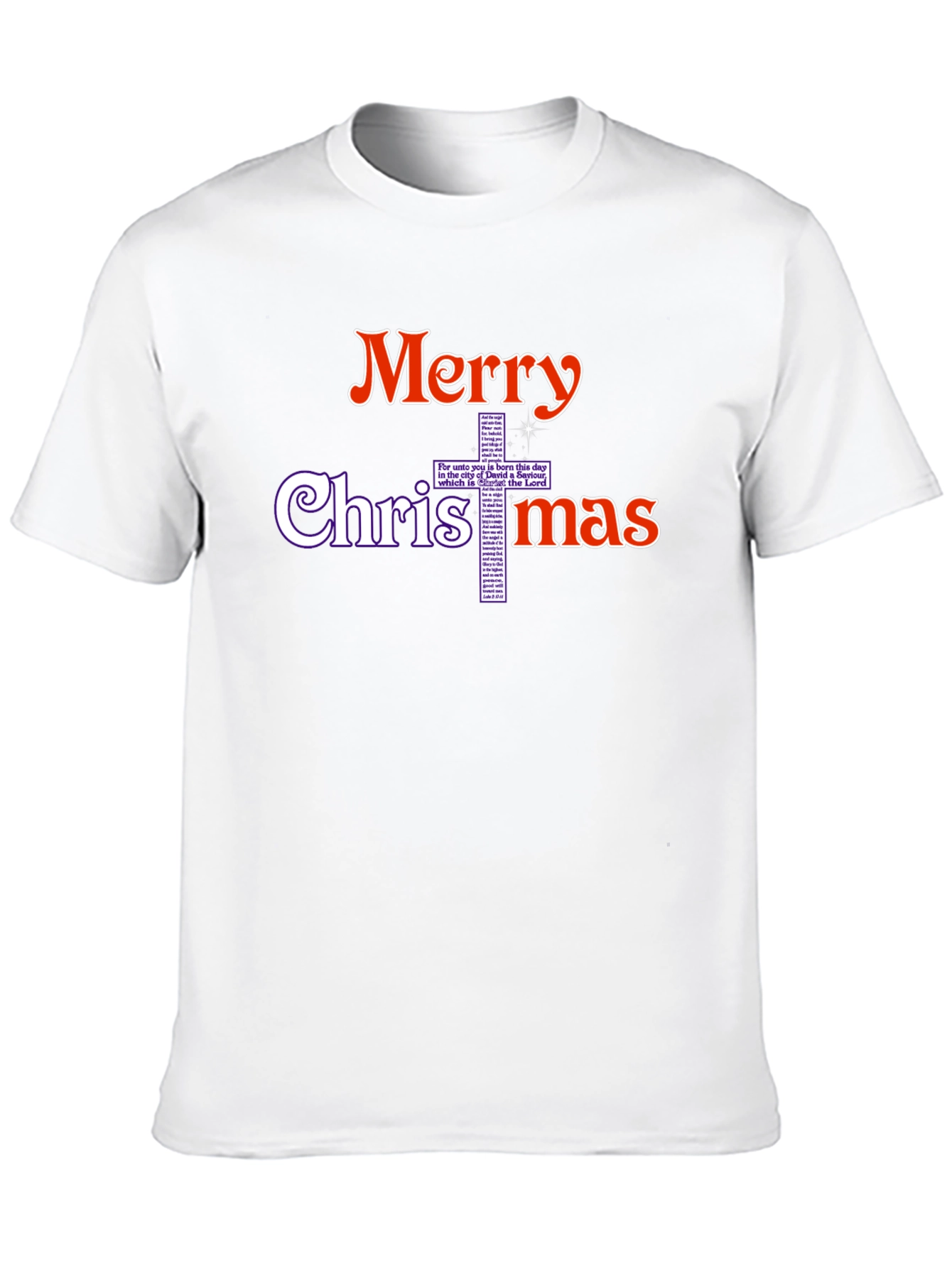 Merry Christmas Christian Graphic T-Shirt