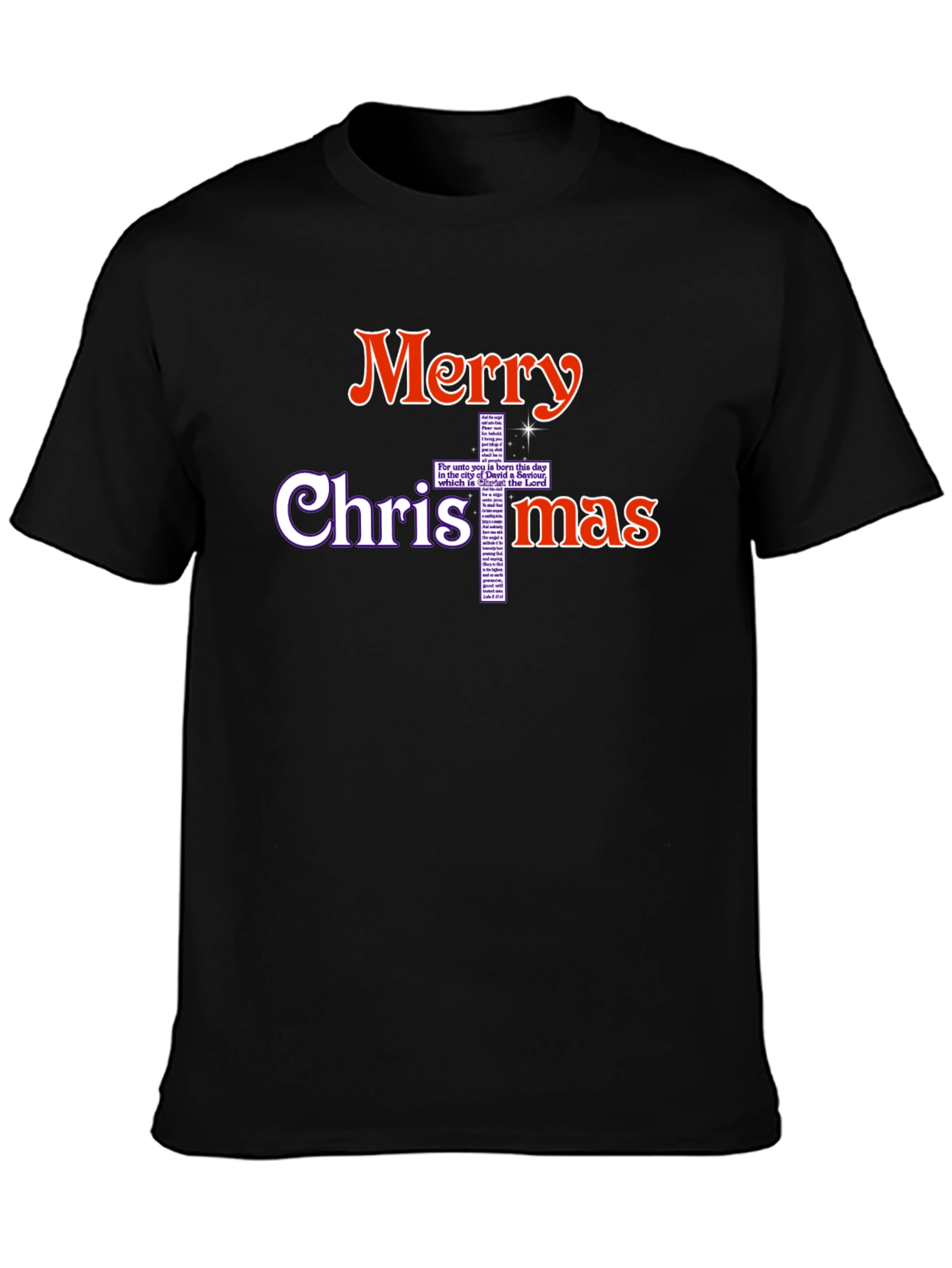 Merry Christmas Christian Graphic T-Shirt