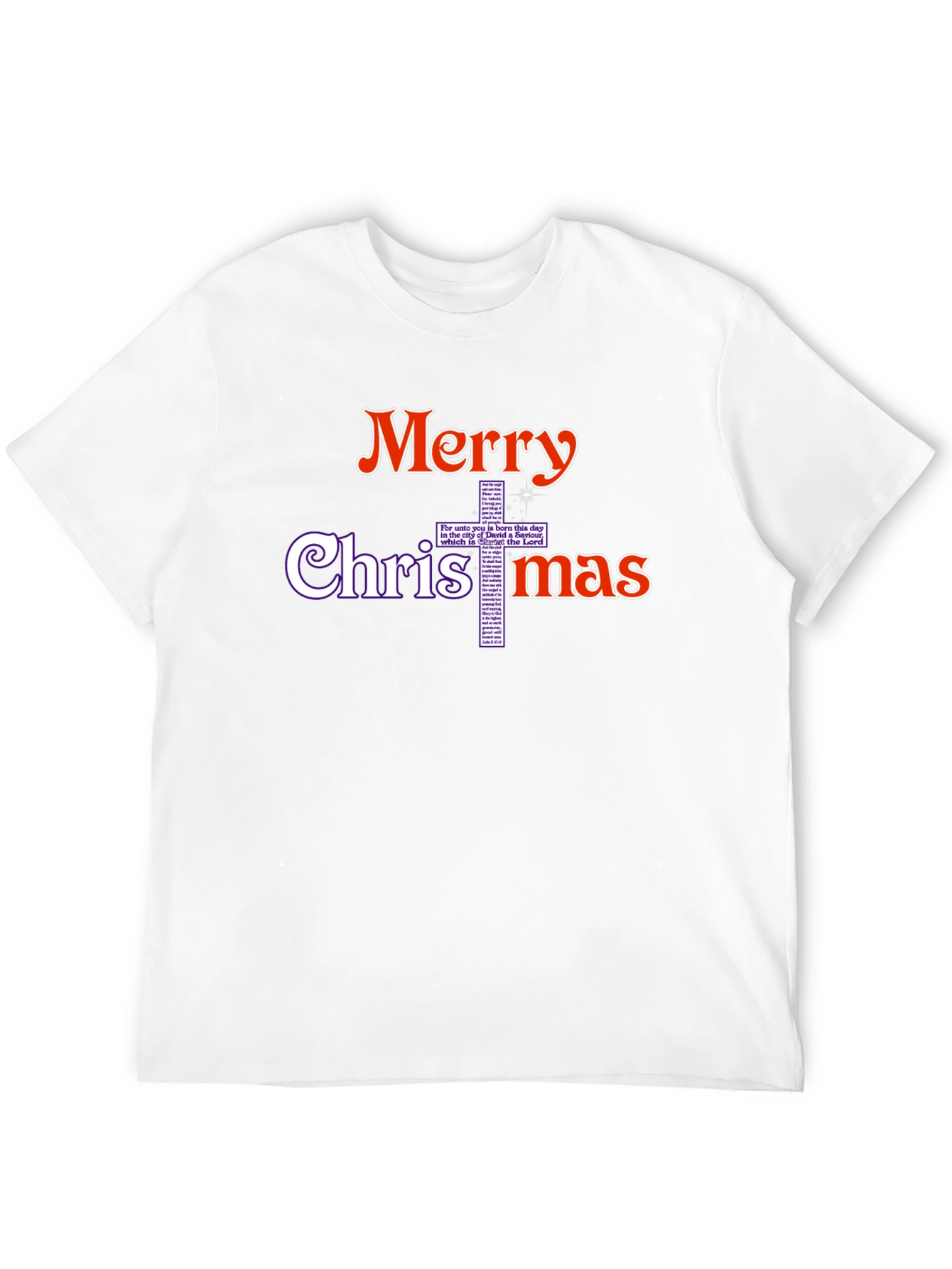 Merry Christmas Christian Graphic T-Shirt