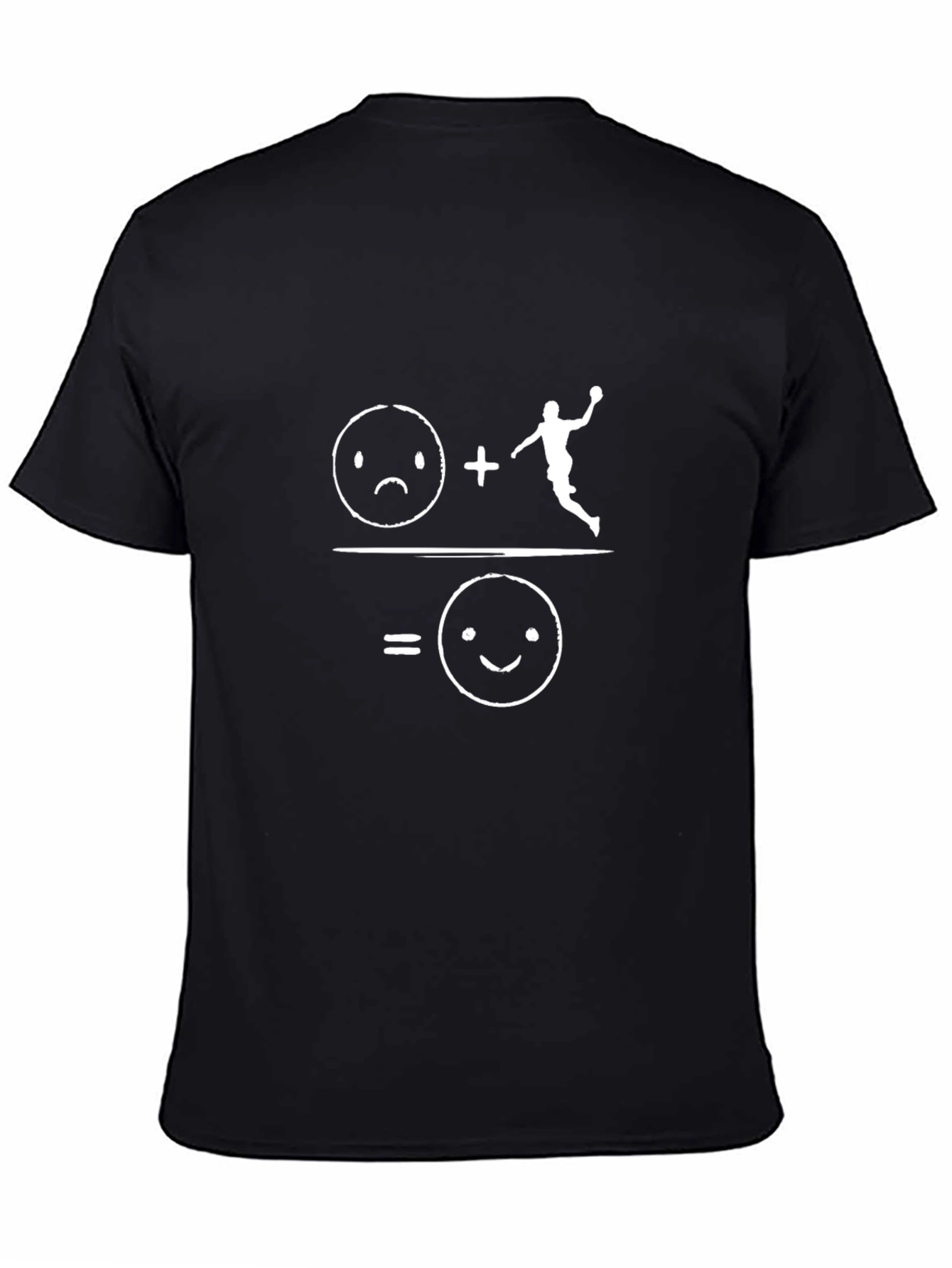 Handball Equation Black T-Shirt