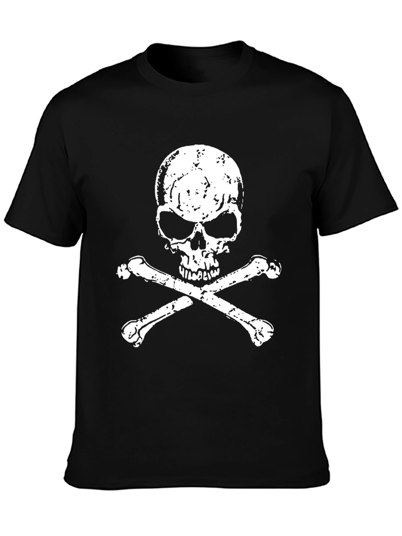 Skull & Crossbones Graphic Tee - Classic Pirate Design