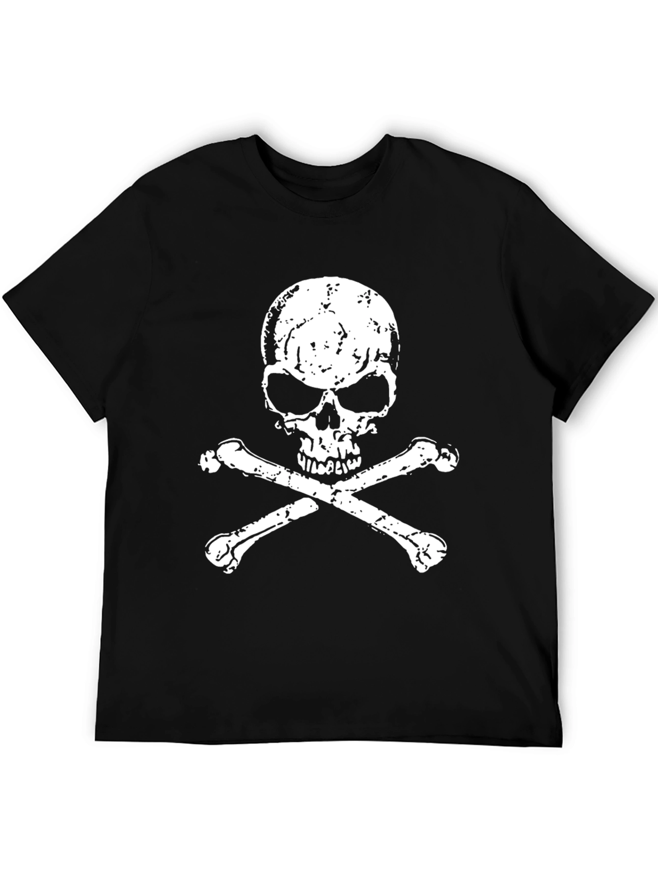 Skull & Crossbones Graphic Tee - Classic Pirate Design
