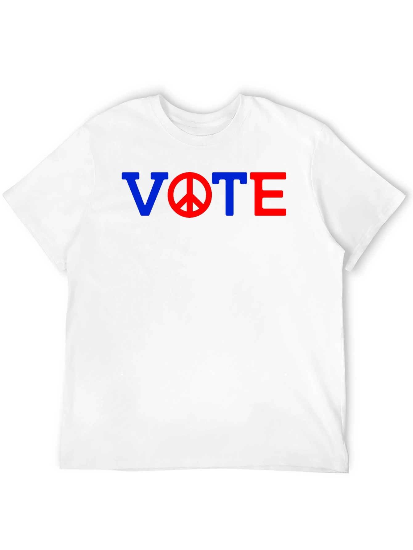 Vote Peace T-Shirt - Political Statement Tee