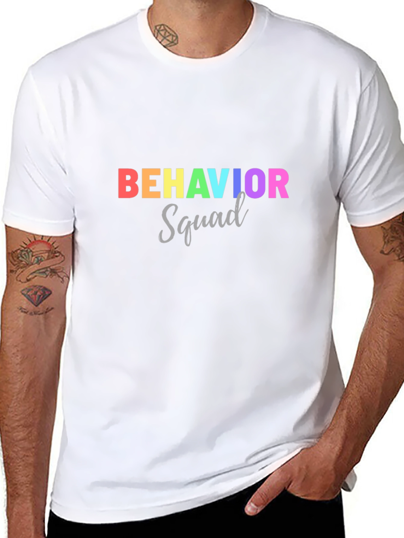 Behavior Squad Rainbow T-Shirt