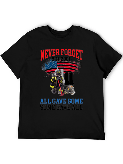 Never Forget 9-11 Tribute T-Shirt
