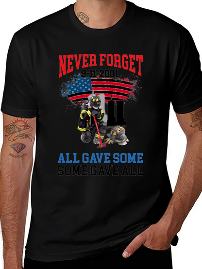 Never Forget 9-11 Tribute T-Shirt
