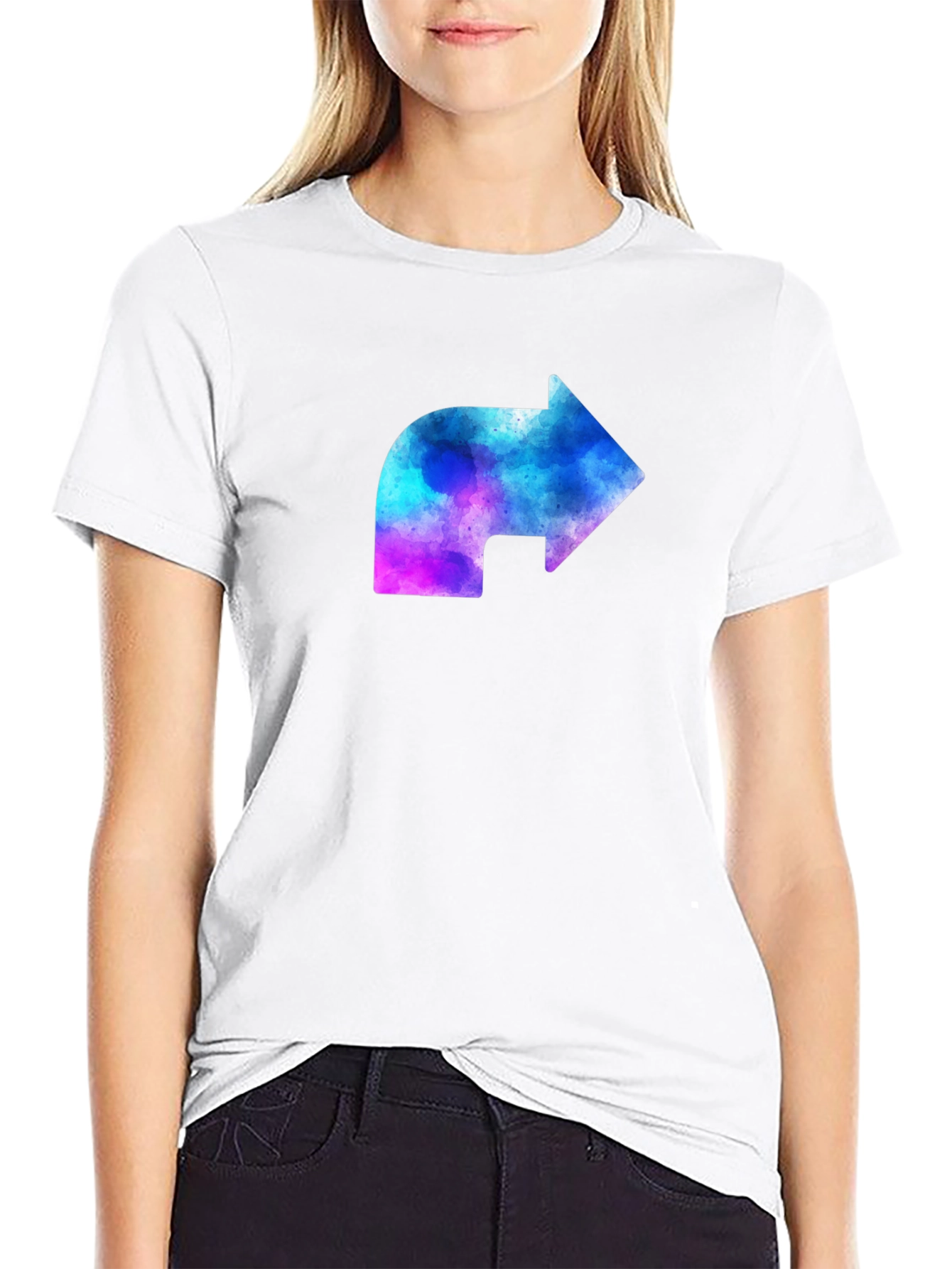 Cosmic Arrow Black Tee
