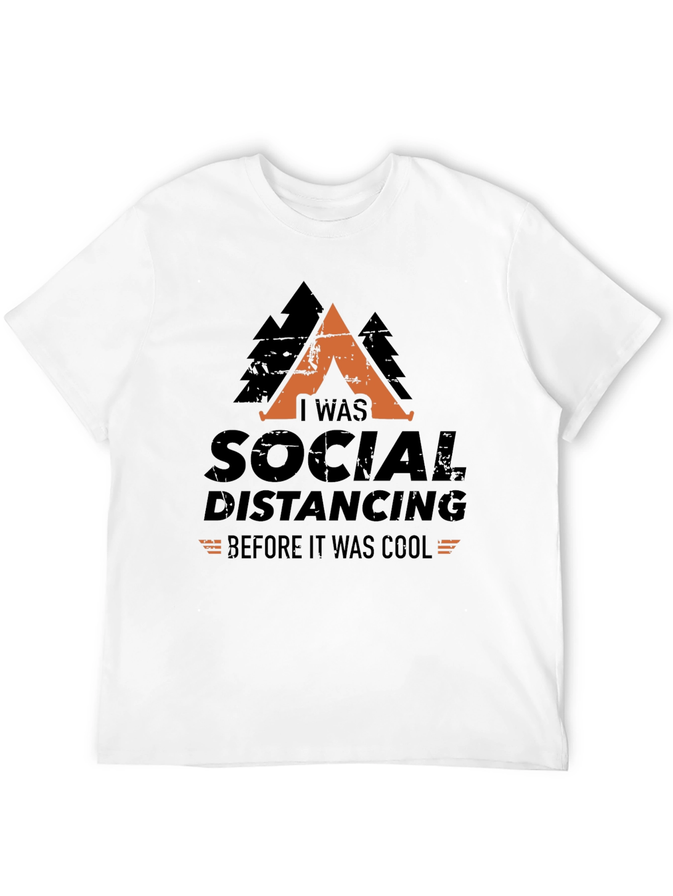 Social Distancing Before It Was Cool Graphic Tee