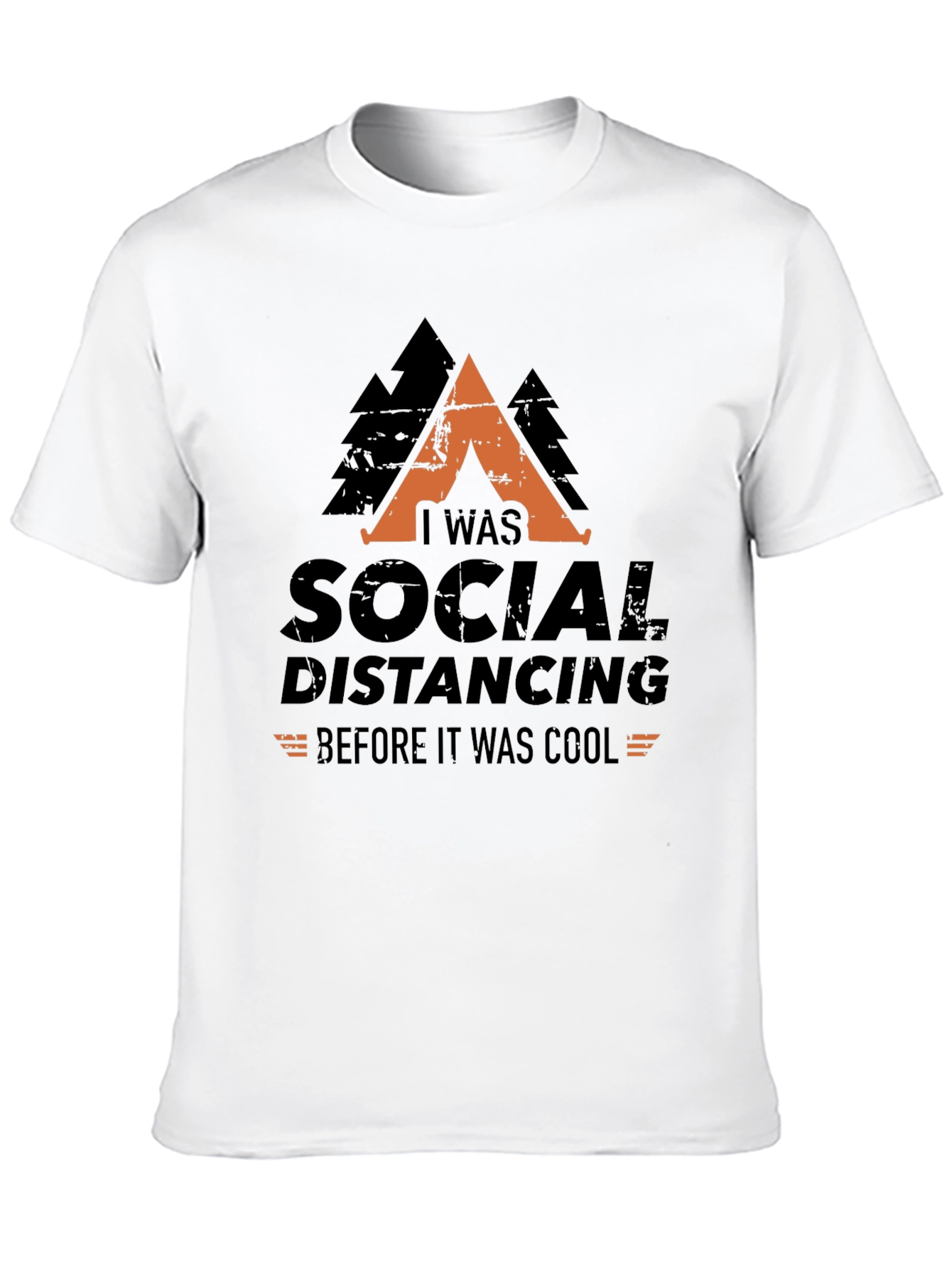Social Distancing Before It Was Cool Graphic Tee