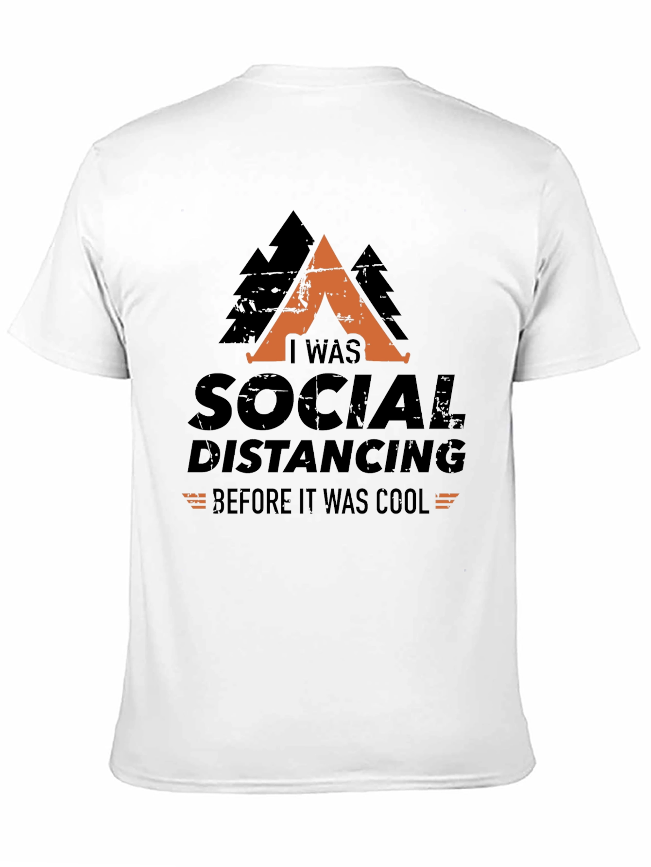 Social Distancing Before It Was Cool Graphic Tee
