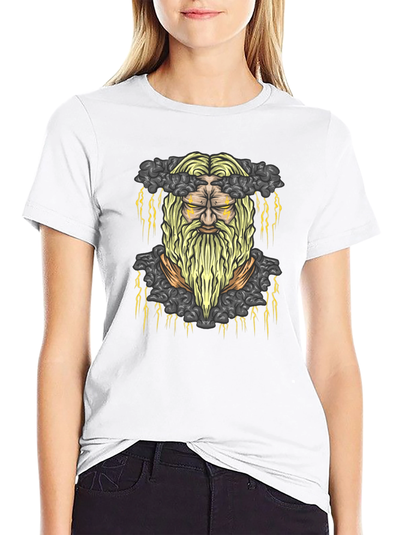 Thor T-Shirt - Lightning Beard Graphic Tee