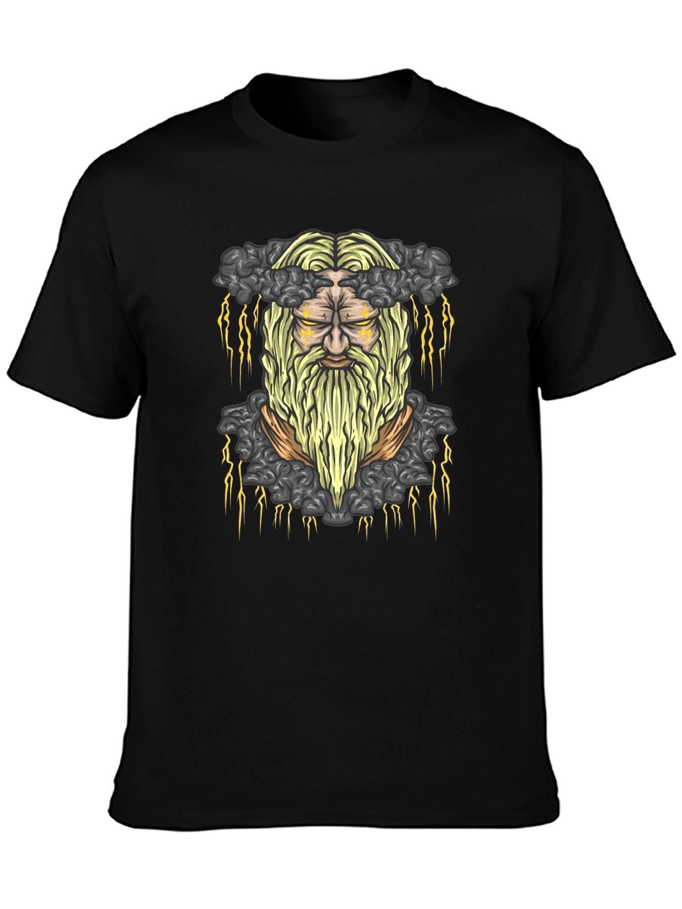 Thor T-Shirt - Lightning Beard Graphic Tee