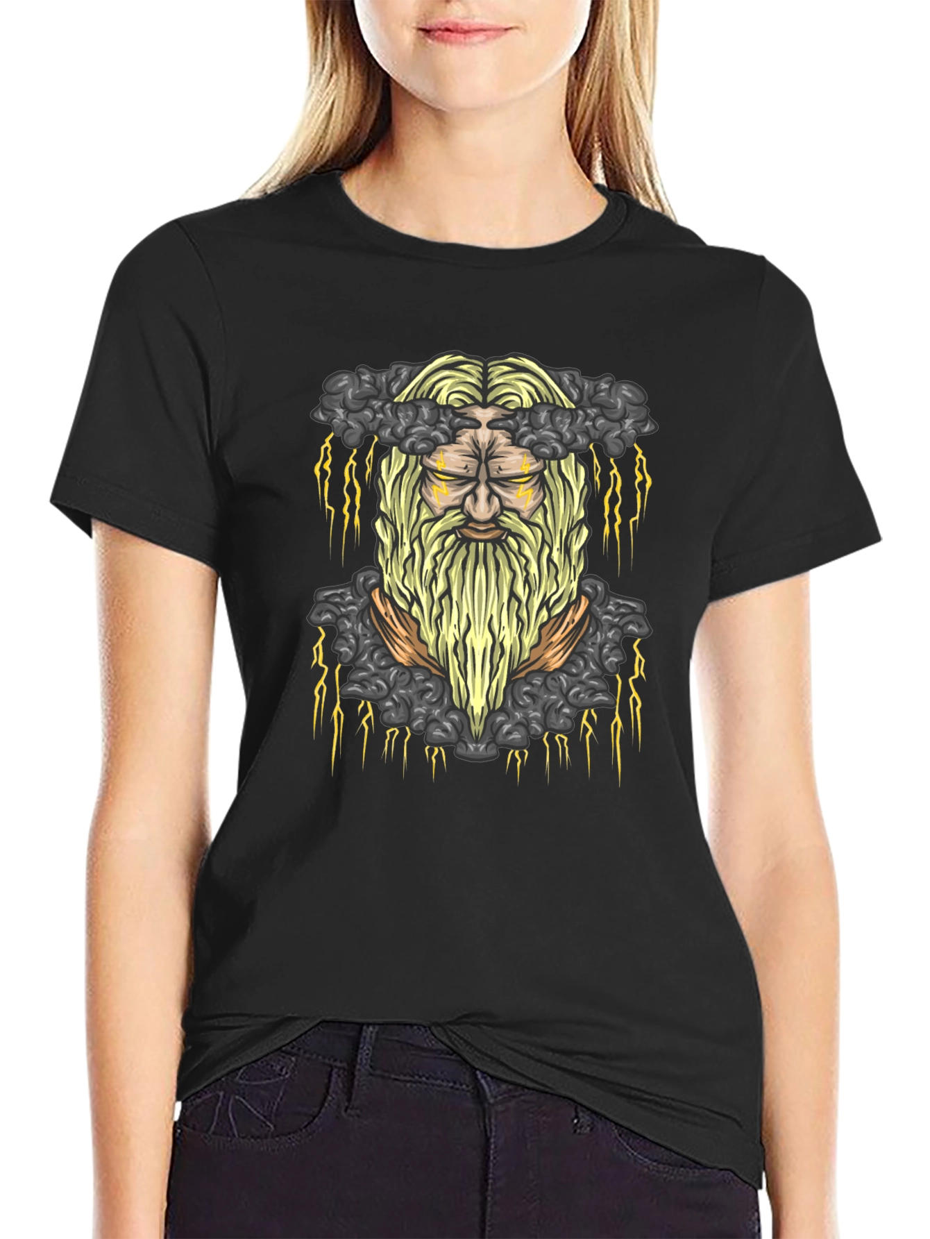 Thor T-Shirt - Lightning Beard Graphic Tee