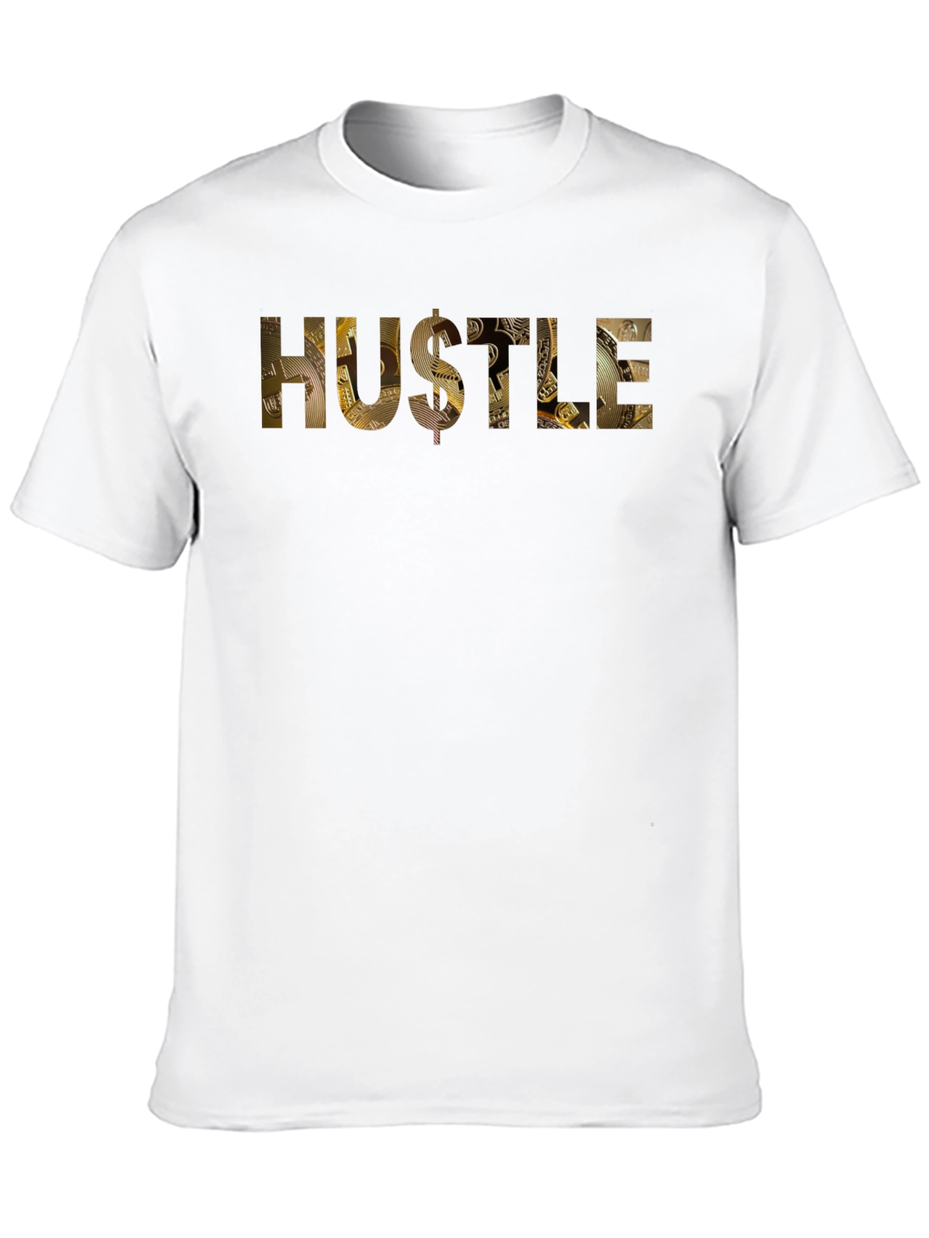 Hustle Graphic Tee - Gold Coin Design