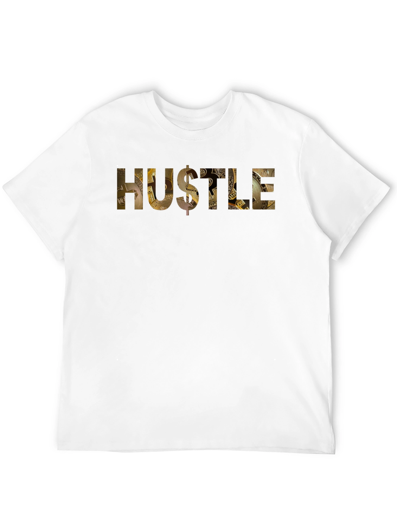 Hustle Graphic Tee - Gold Coin Design