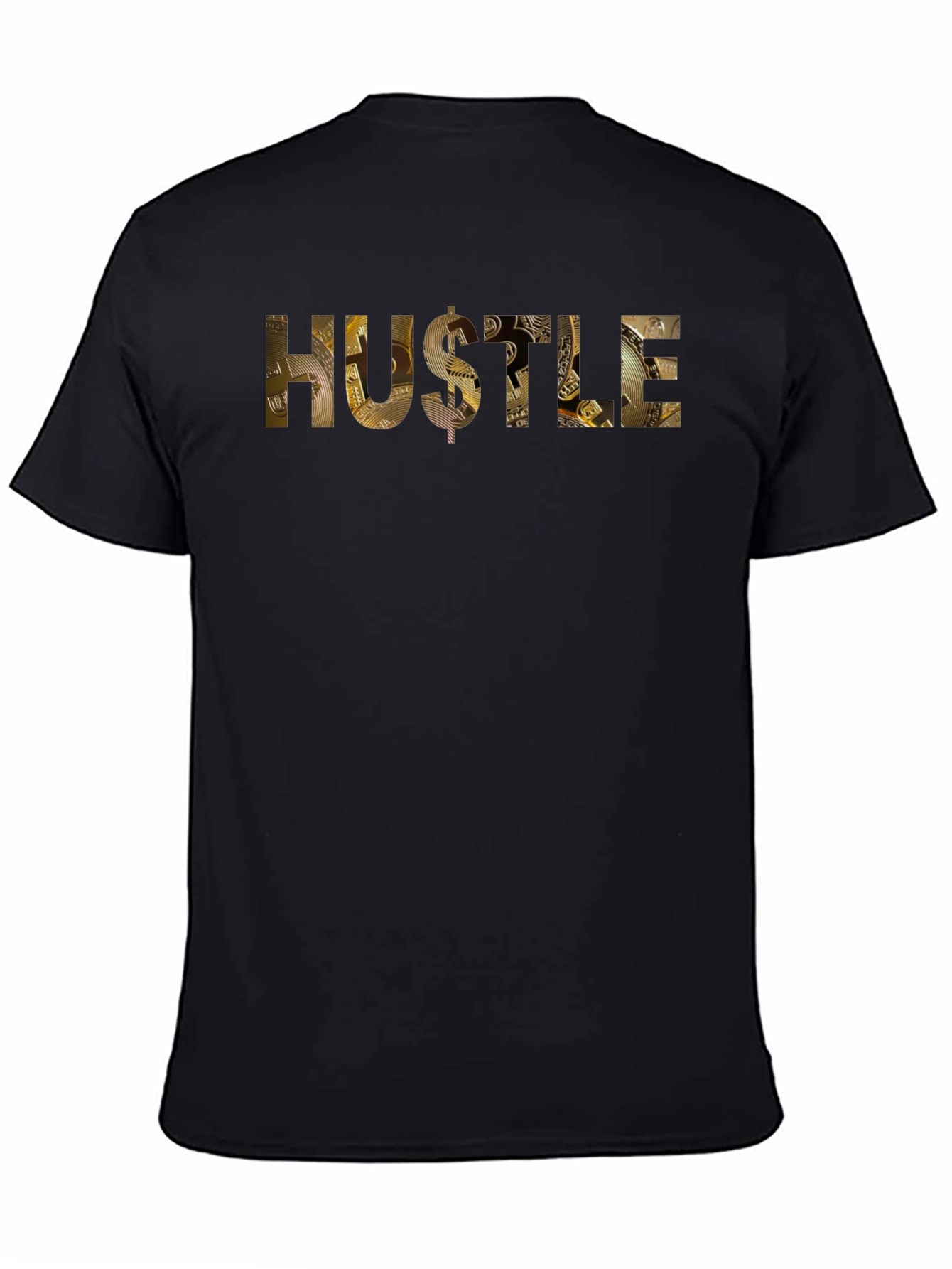 Hustle Graphic Tee - Gold Coin Design