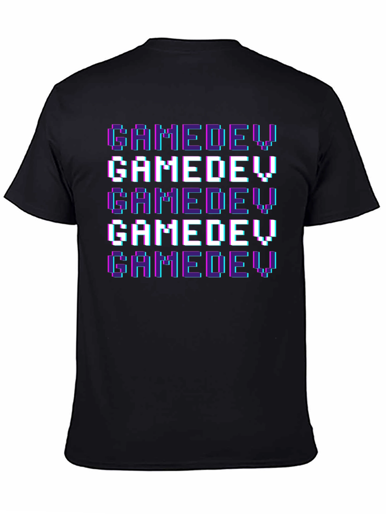 GameDev Pixel Art T-Shirt - Black