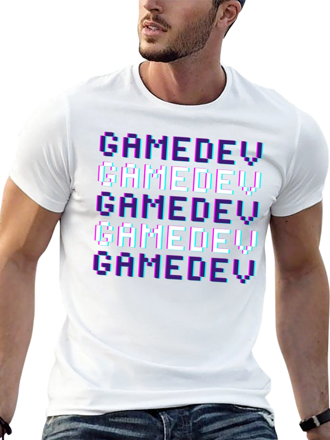 GameDev Pixel Art T-Shirt - Black
