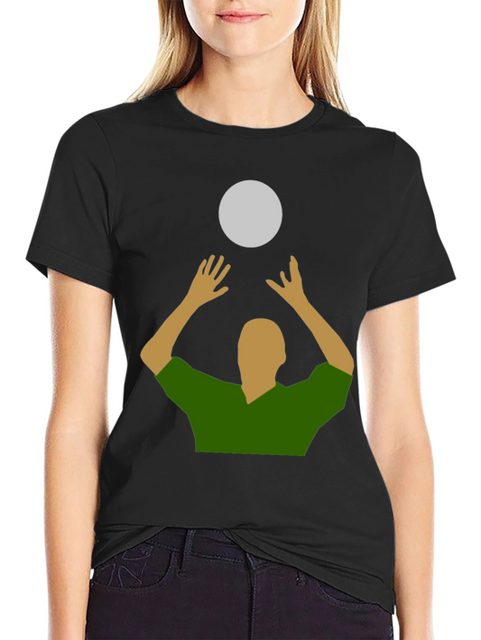 Volleyball Graphic Tee - Sporty Design Casual Wear
