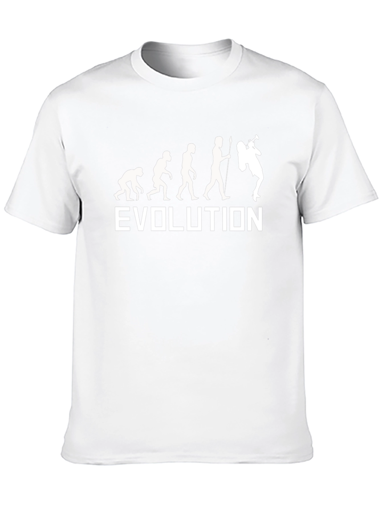 Evolution of a Musician T-Shirt - Black Graphic Tee