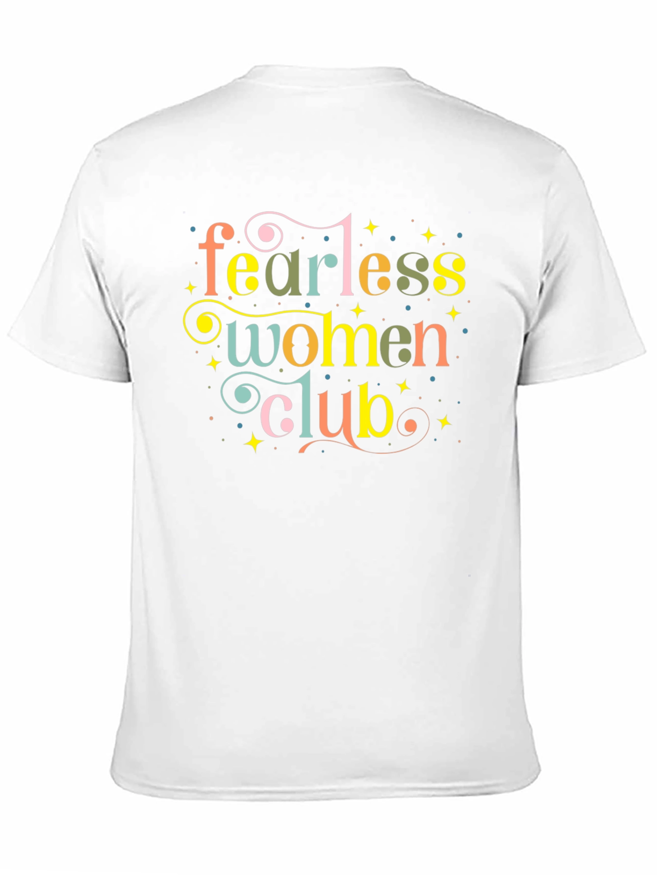 Fearless Women Club Graphic Tee - Stylish Empowerment