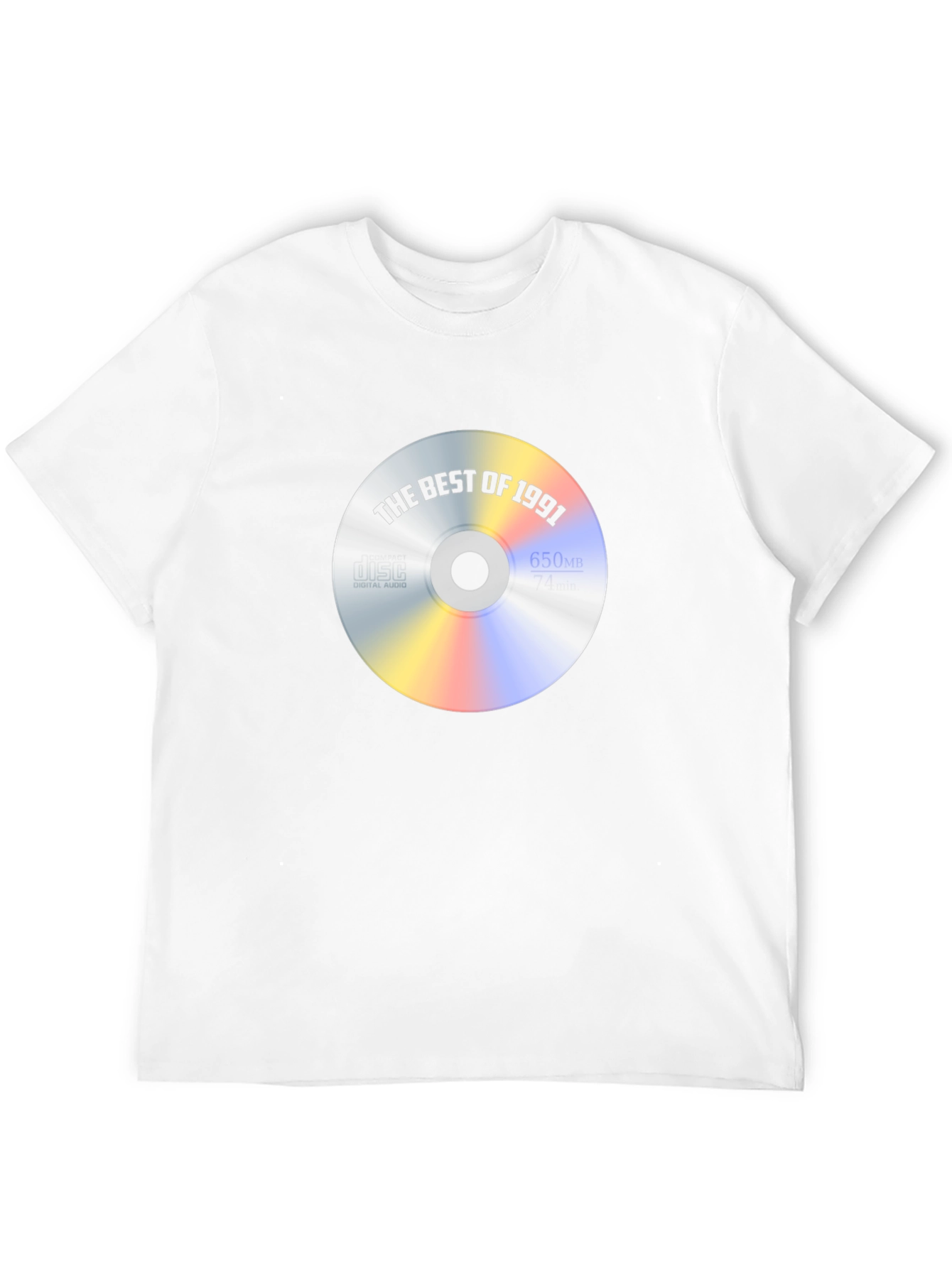 Retro 1991 CD Graphic Tee