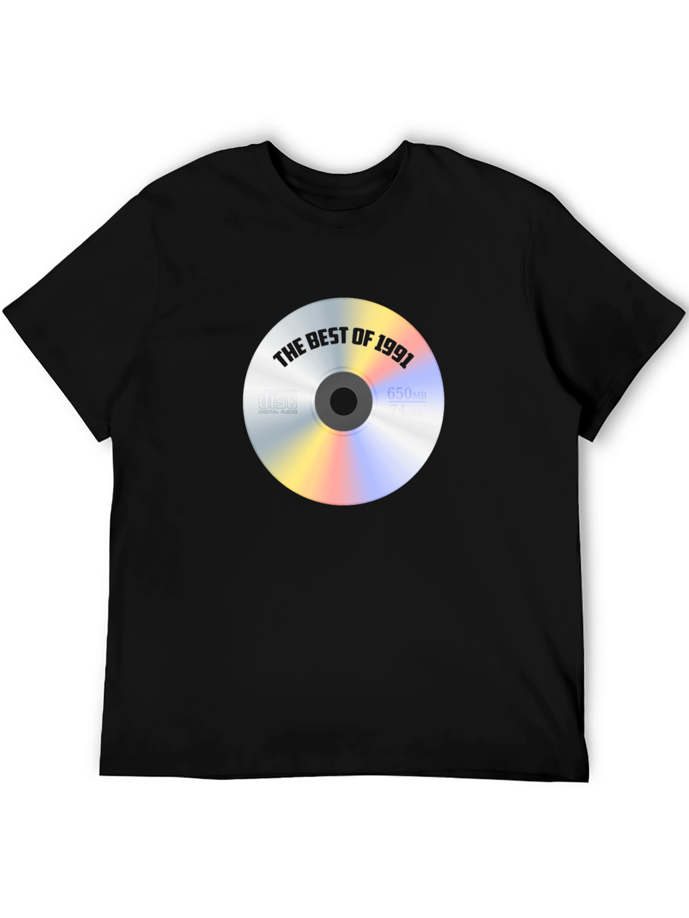 Retro 1991 CD Graphic Tee