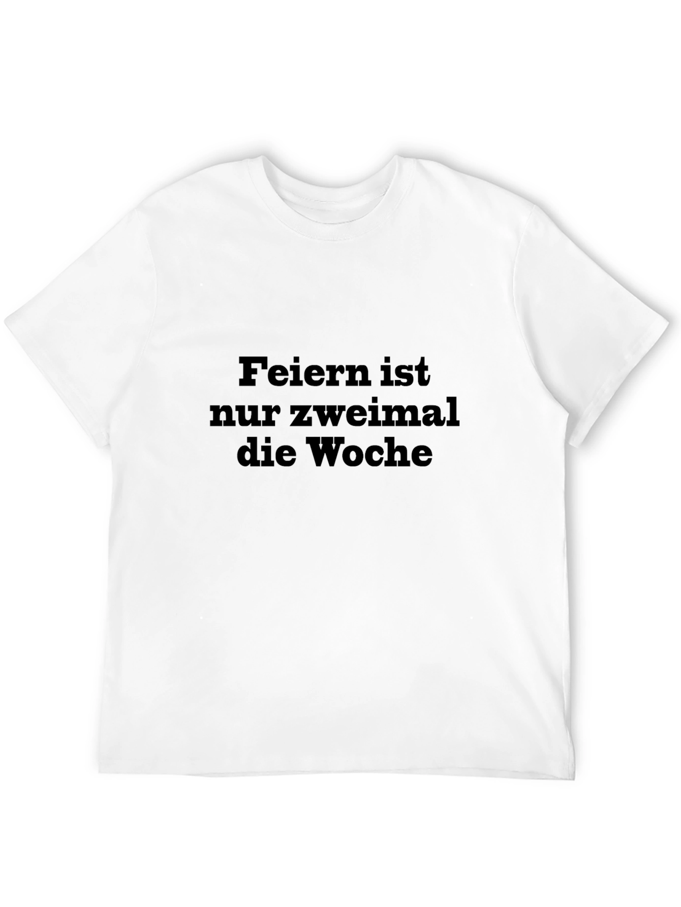 Party Twice a Week Black T-Shirt