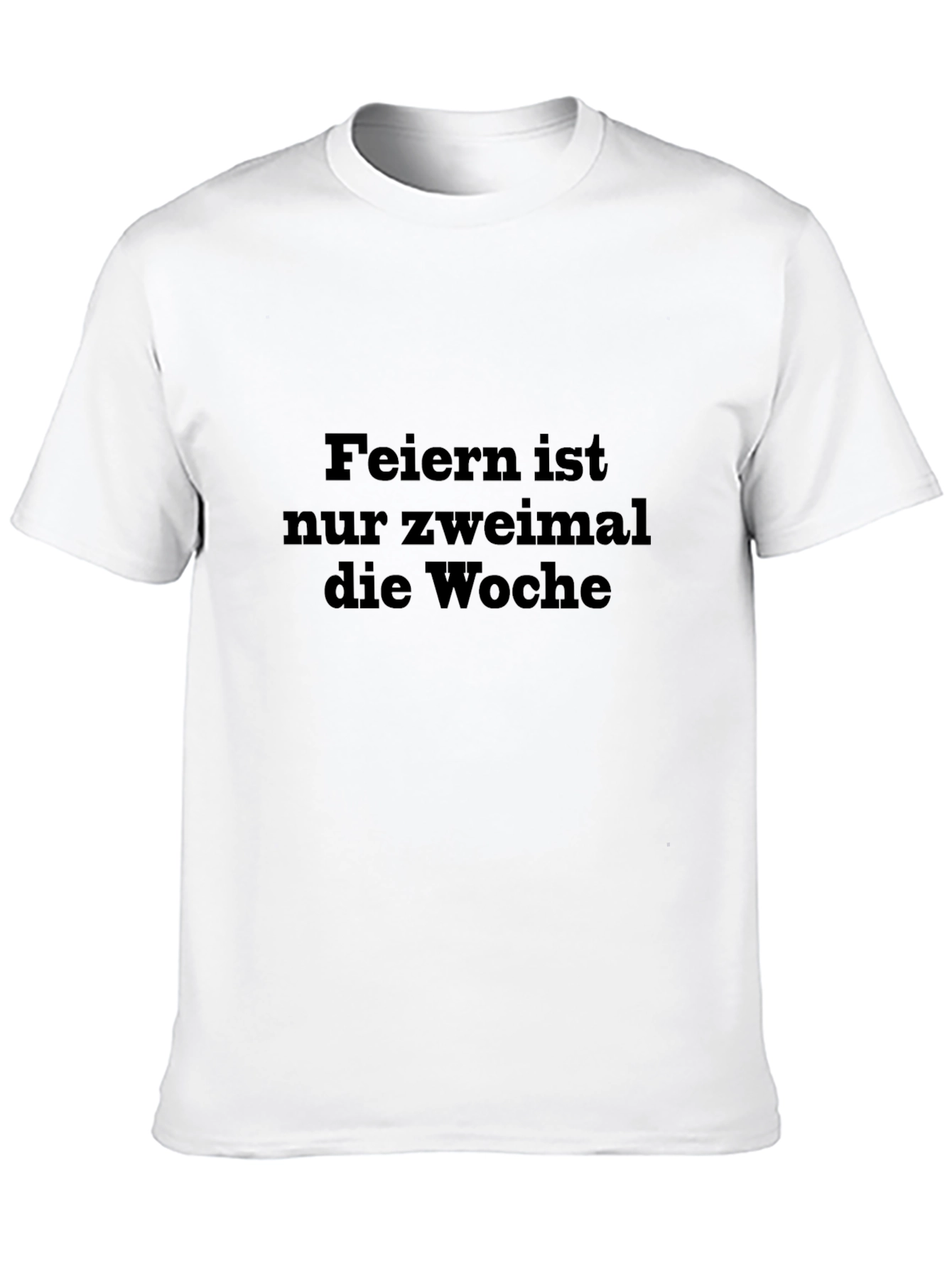 Party Twice a Week Black T-Shirt